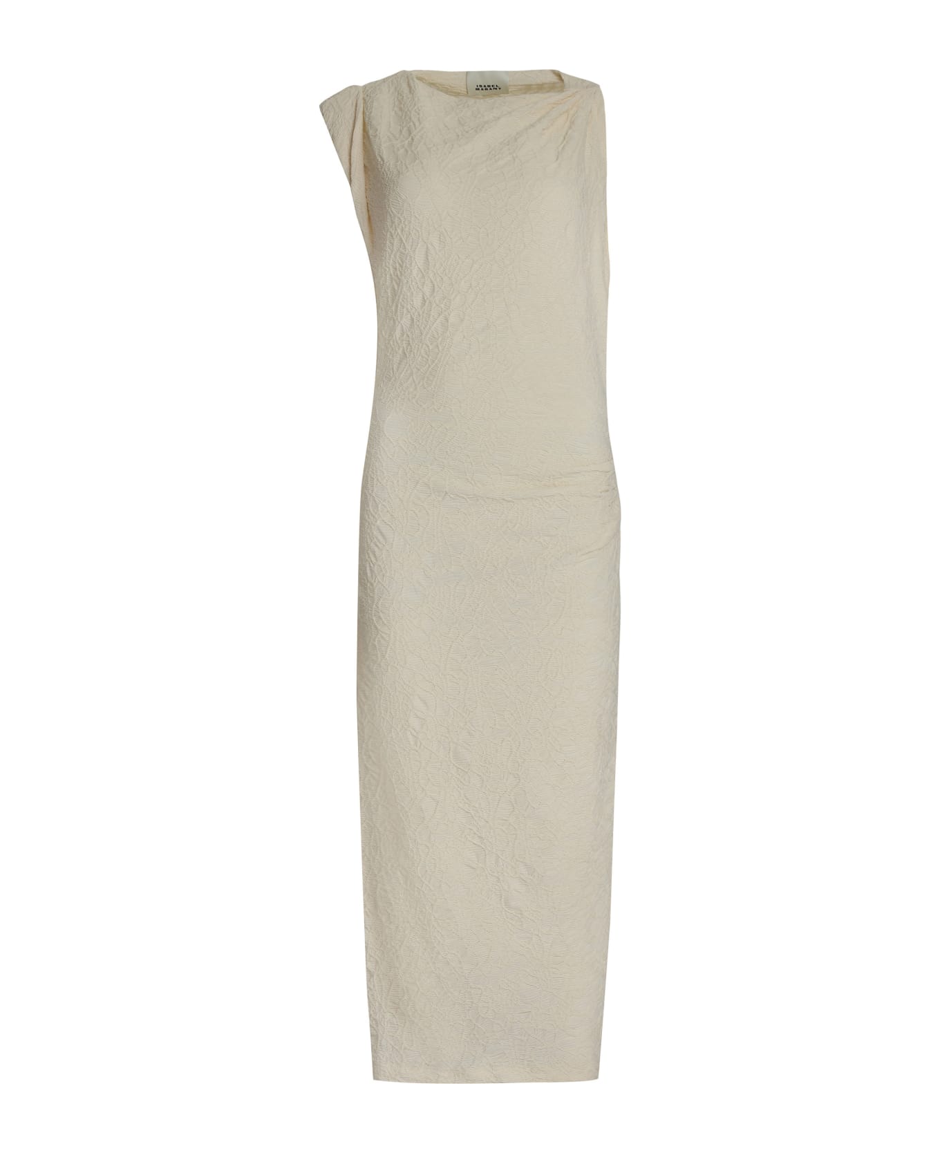 Isabel Marant Franzy Cotton-blend Dress - Ecru ワンピース＆ドレス