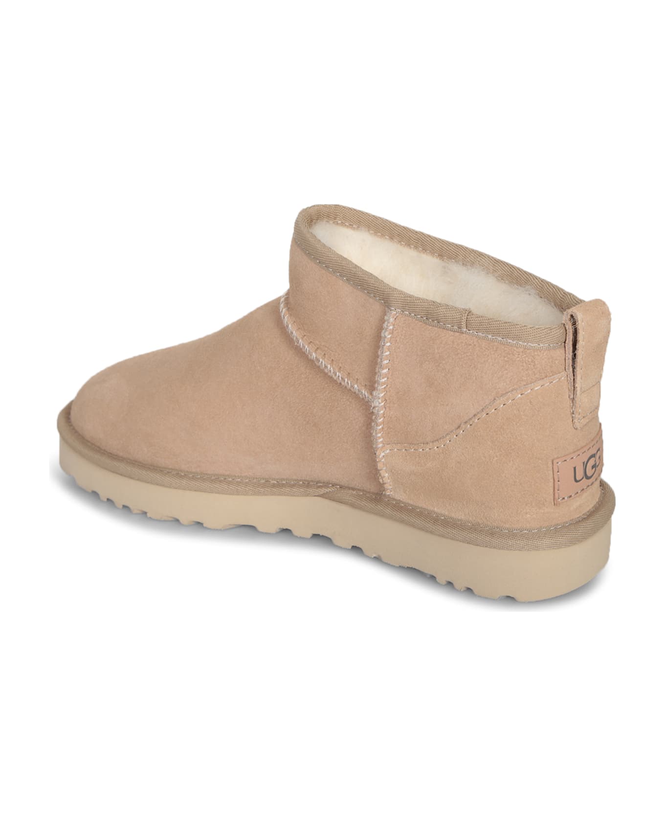 UGG Classic Ultra Mini Sand Boots - Beige