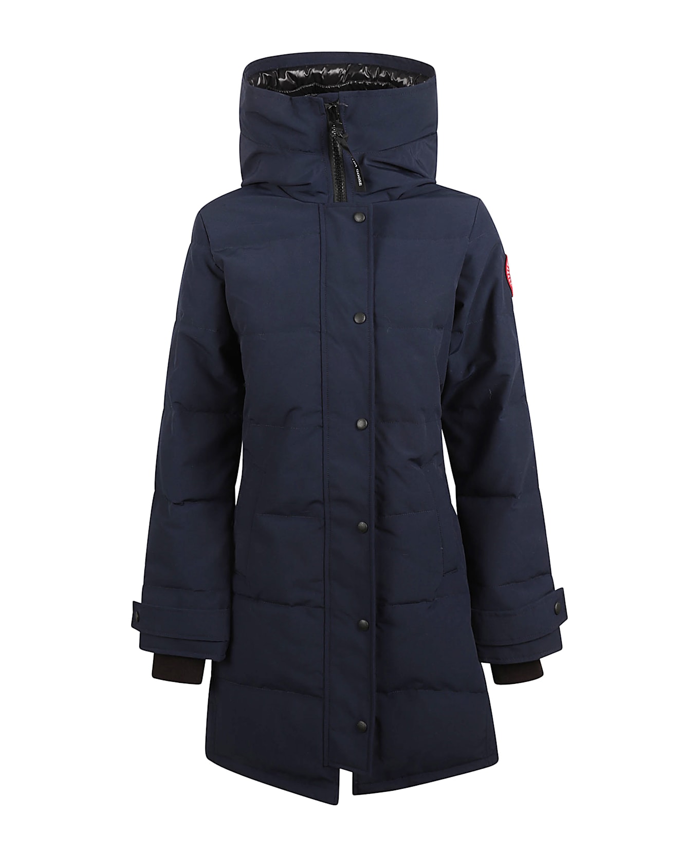 Canada Goose Hooded Buttoned Parka - Atlantic navy