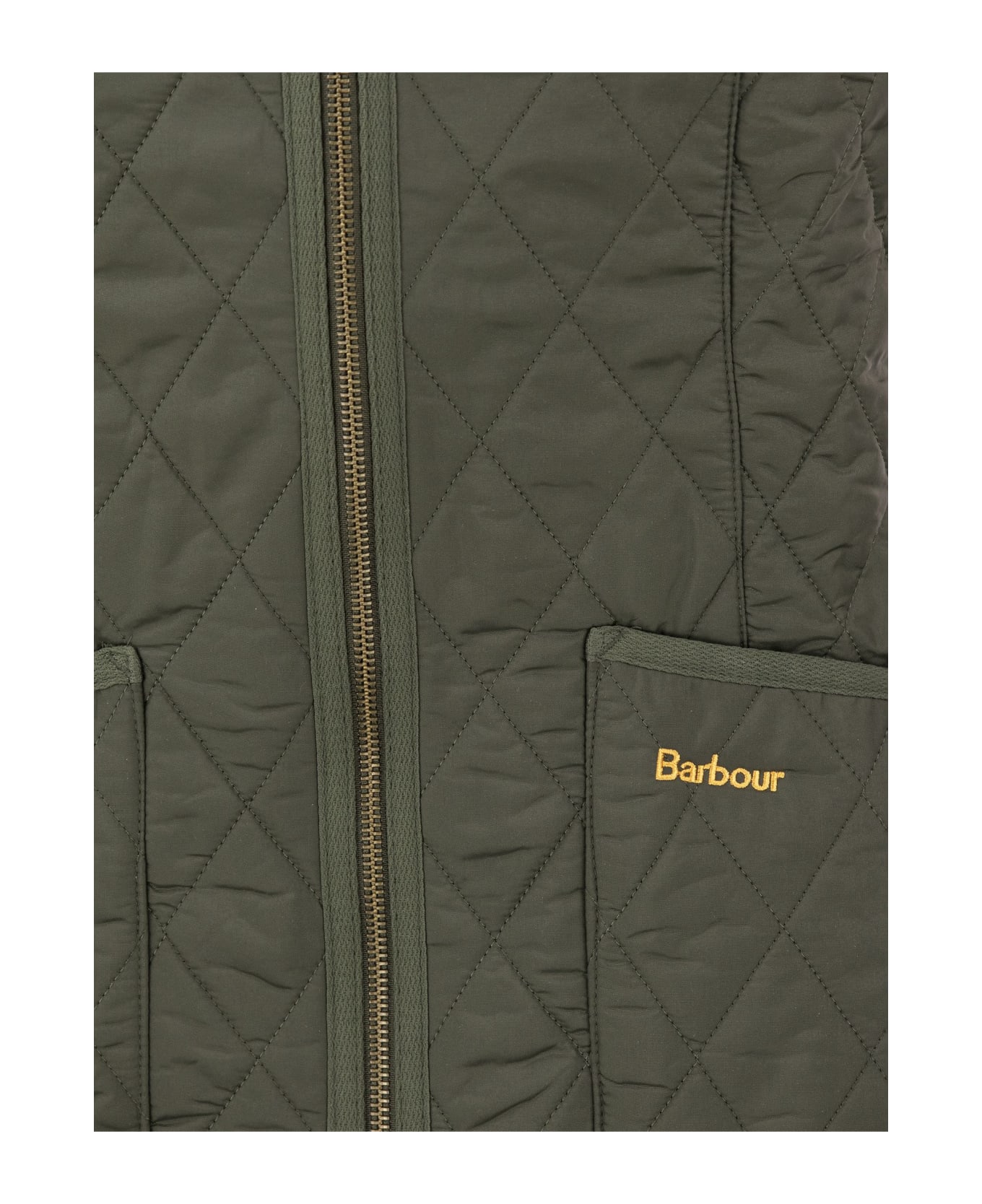 Barbour Betty - Lined Waistcoat - Olive Green