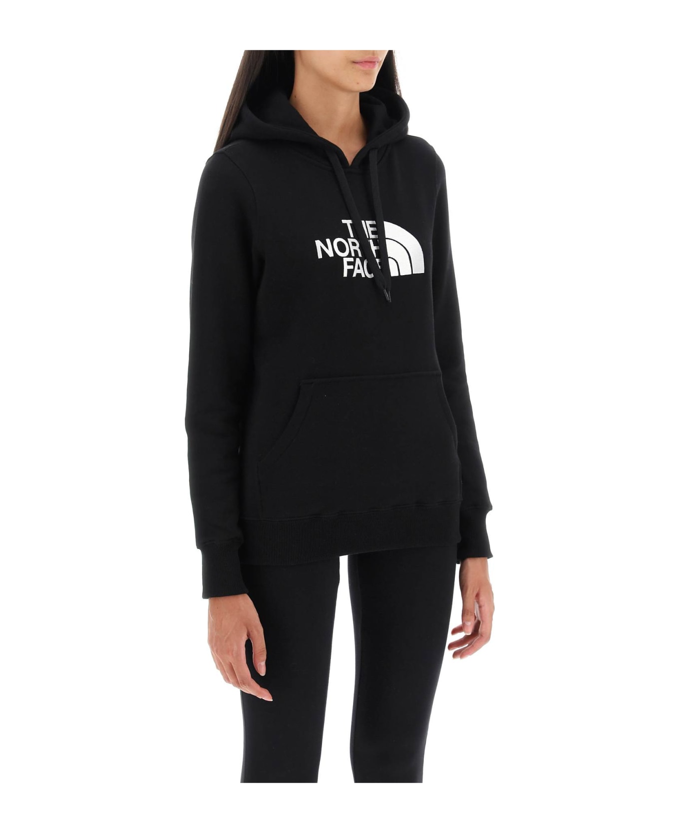 The North Face 'drew Peak' Hoodie With Logo Embroidery - TNF BLACK (Black)