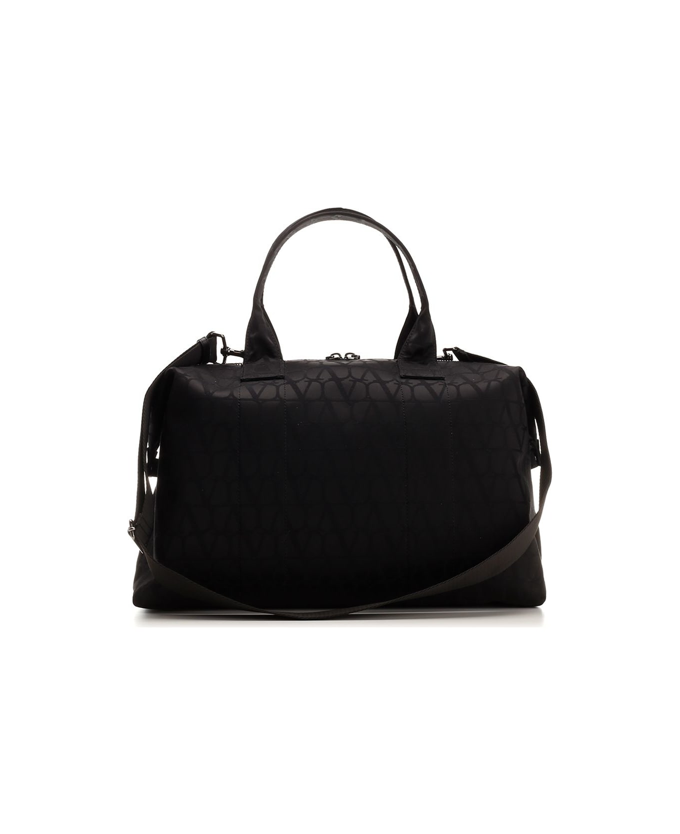 Valentino Garavani Toile Iconographe Bag - Black