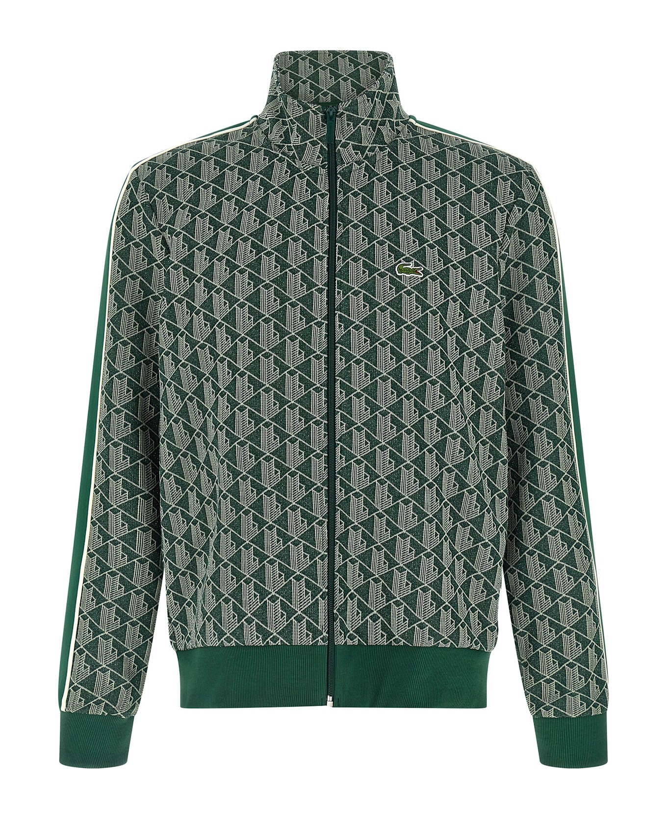 Lacoste 'paris' Sweatshirt - Green