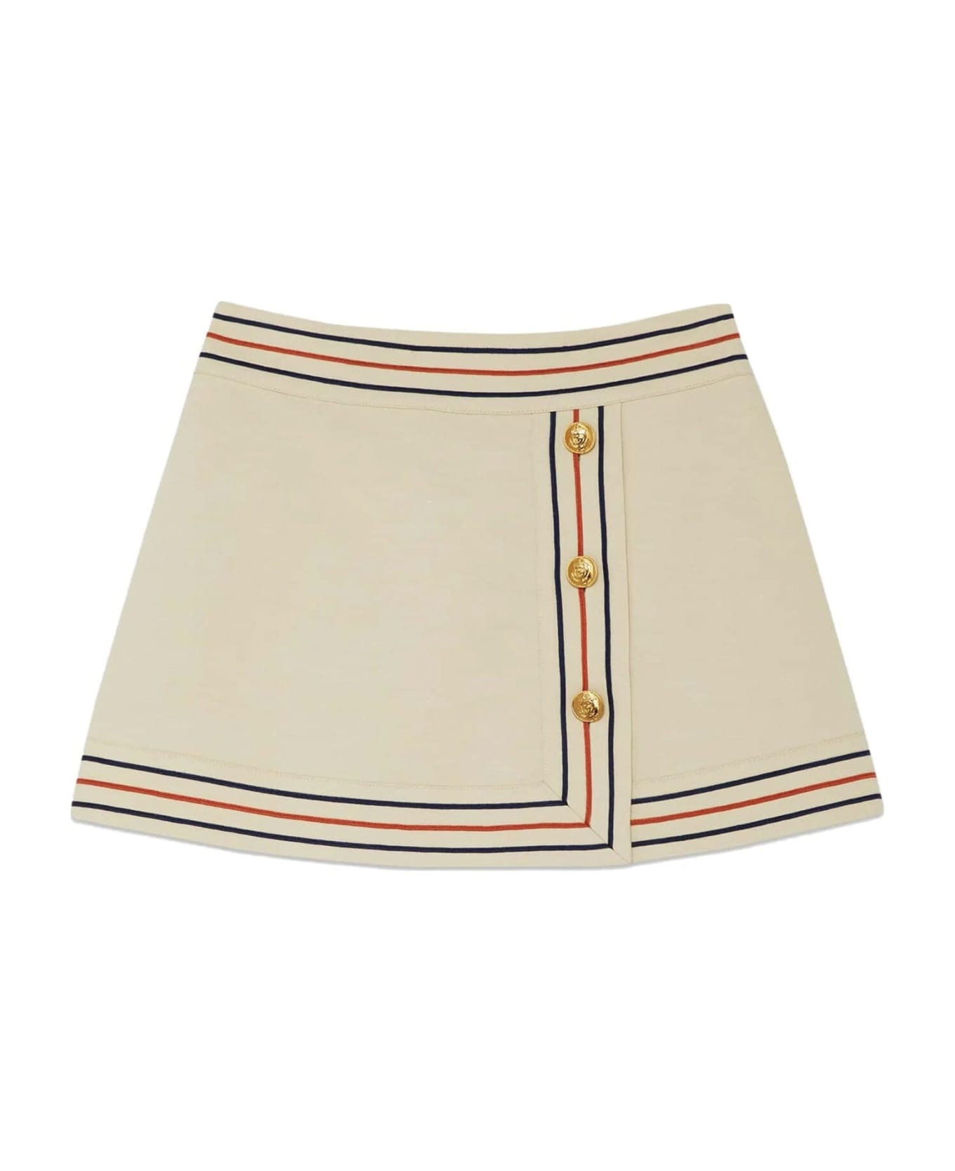 Gucci Wrap Skirt - Beige