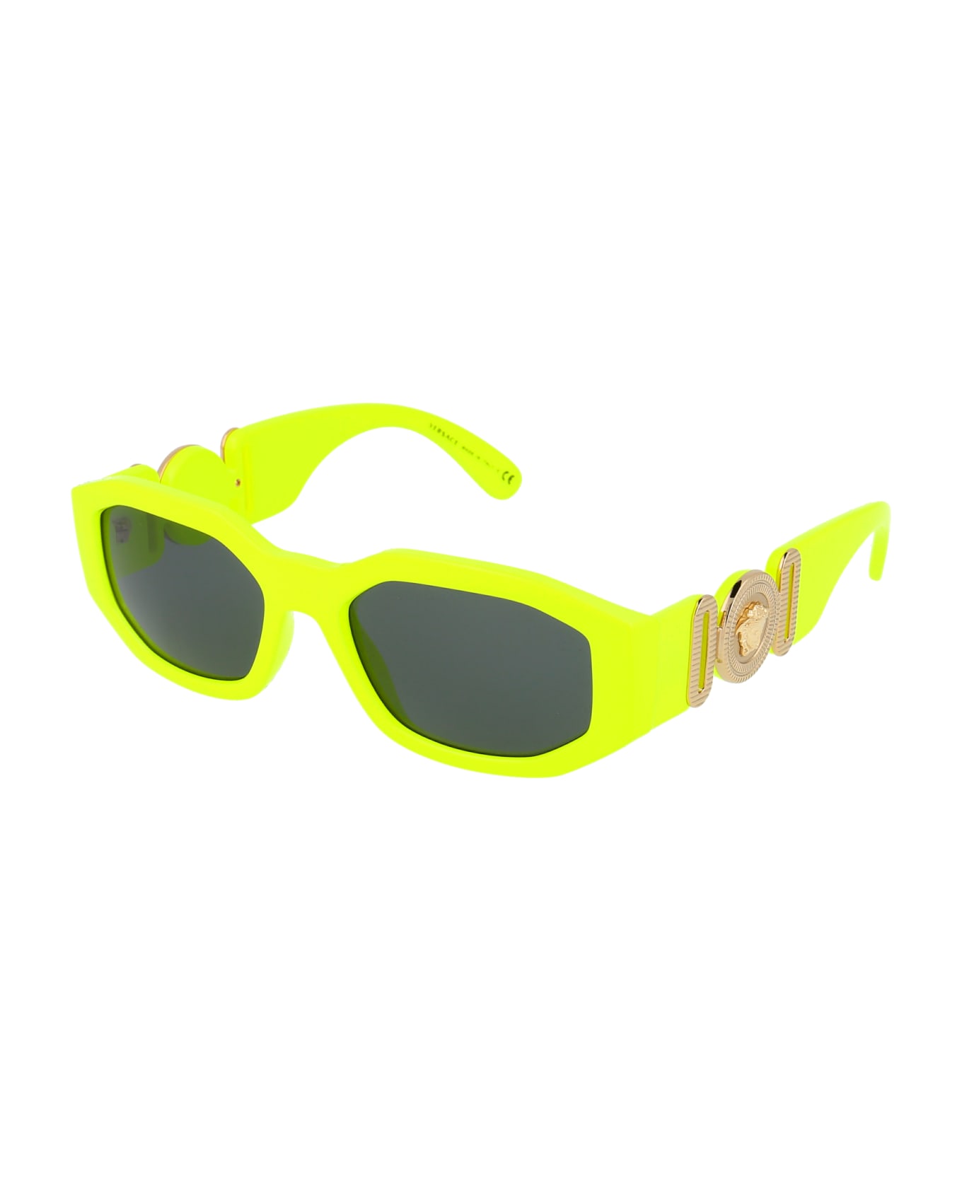 Versace Eyewear 0ve4361 Sunglasses - 532187 YELLOW FLUO サングラス