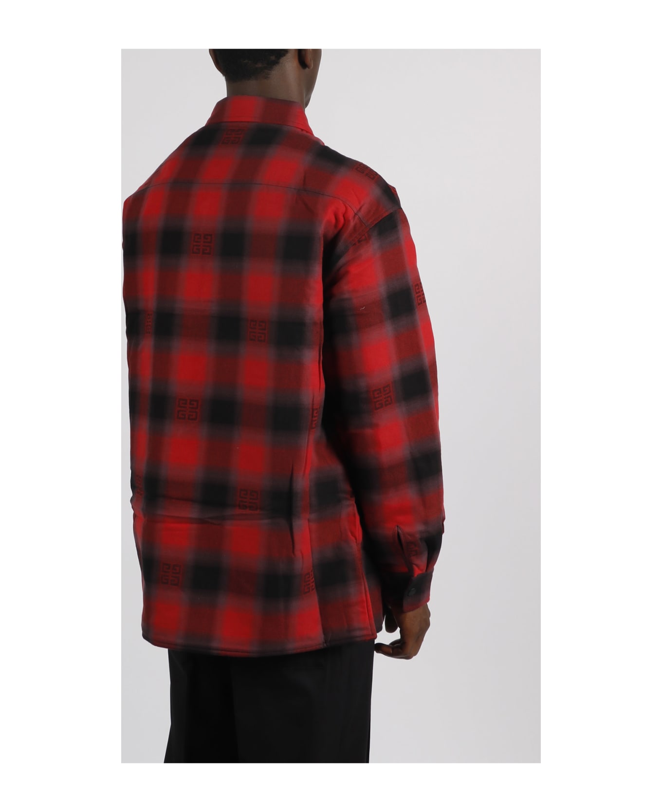 Givenchy 4g Overshirt - Red