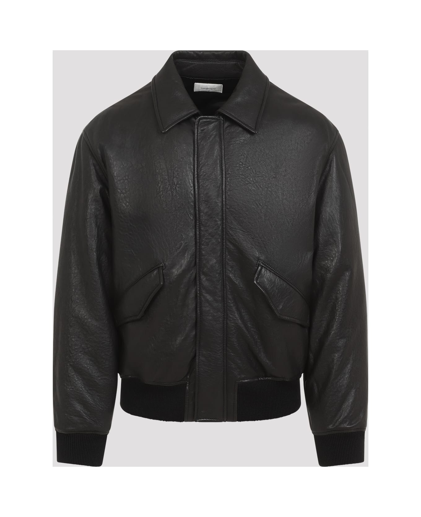 Saint Laurent Oversized Bomber Jacket - Noir