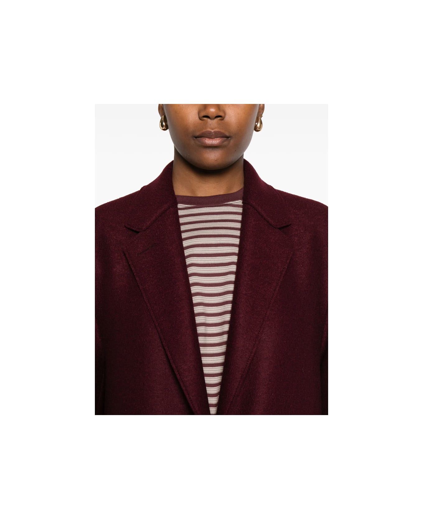 Harris Wharf London Coat - RED
