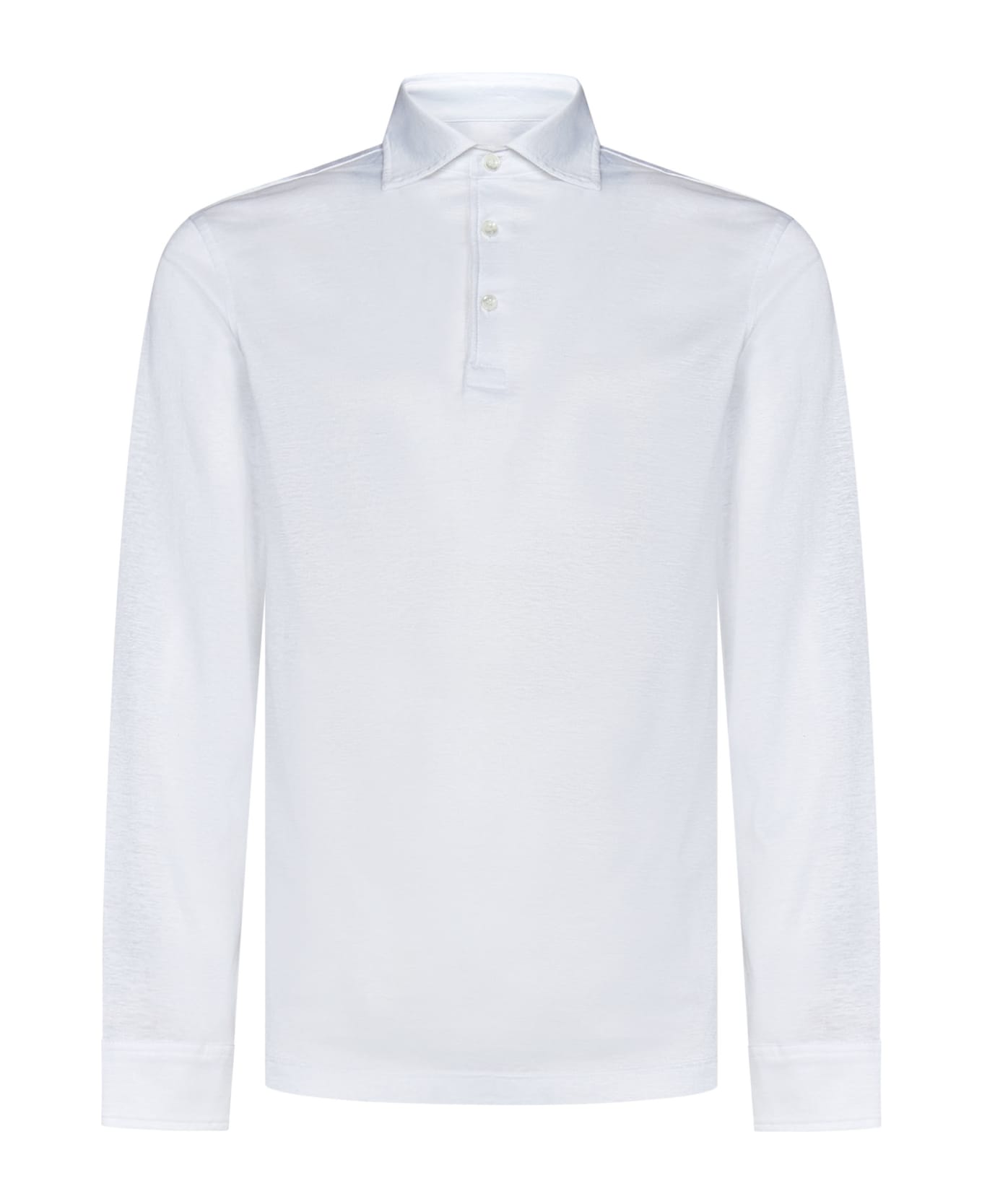 Luigi Borrelli Polo Shirt - White