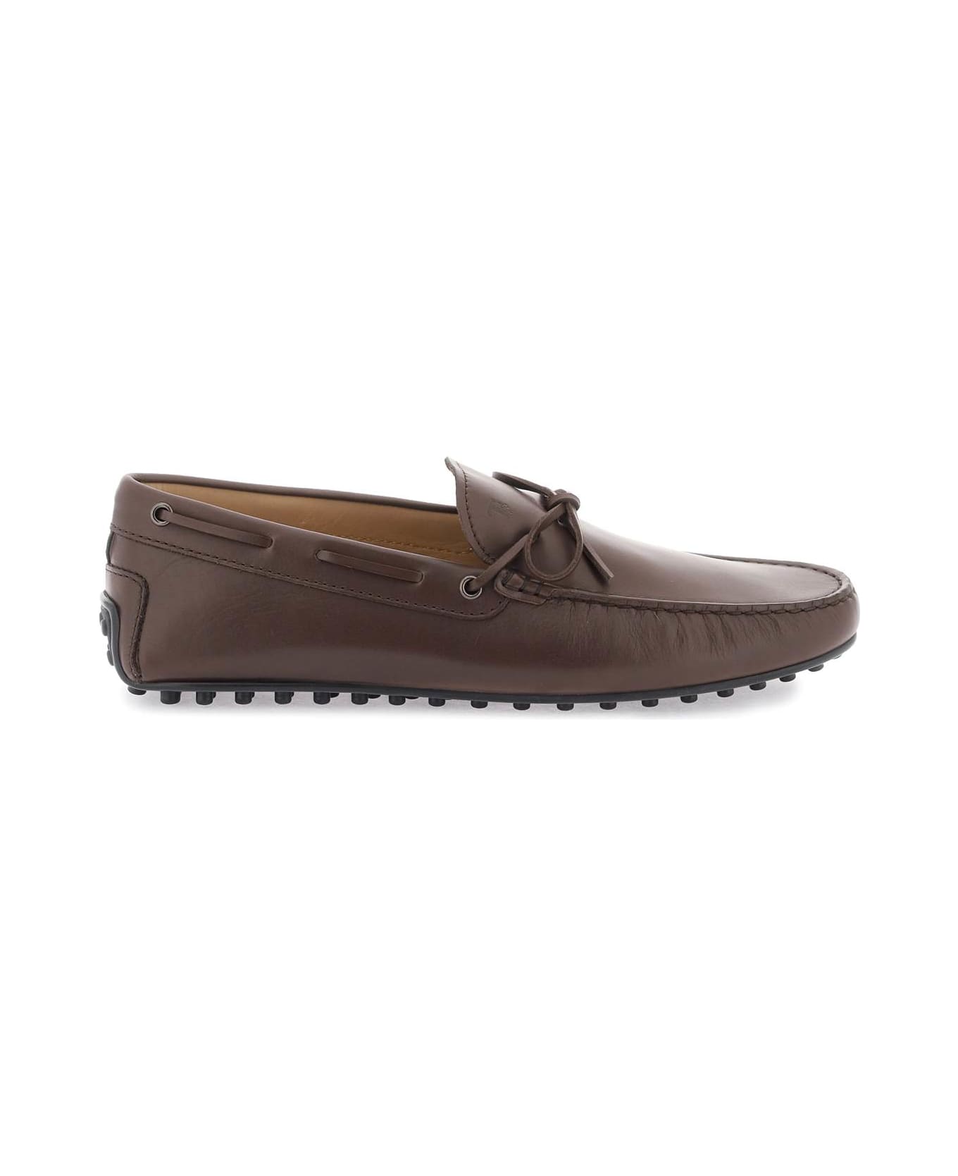 Tod's 'city Gommino' Loafers - MARRONE AFRICA (Brown)