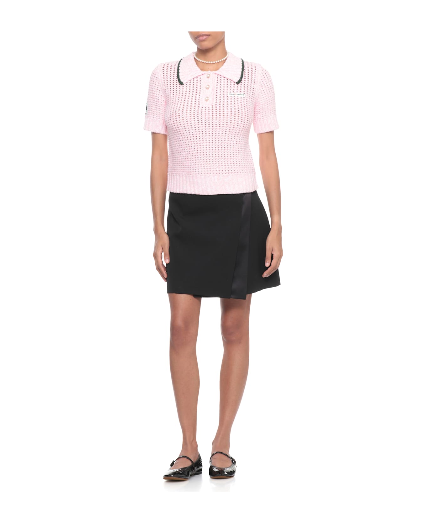 Casablanca Mouline Polo - Pink ポロシャツ