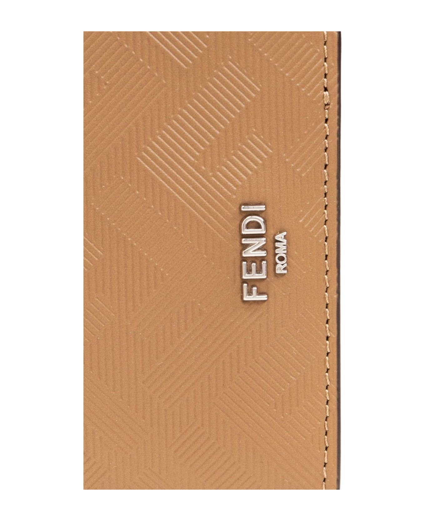 Fendi prada Logo-printed Bi-fold Wallet - S Sand Mimosa