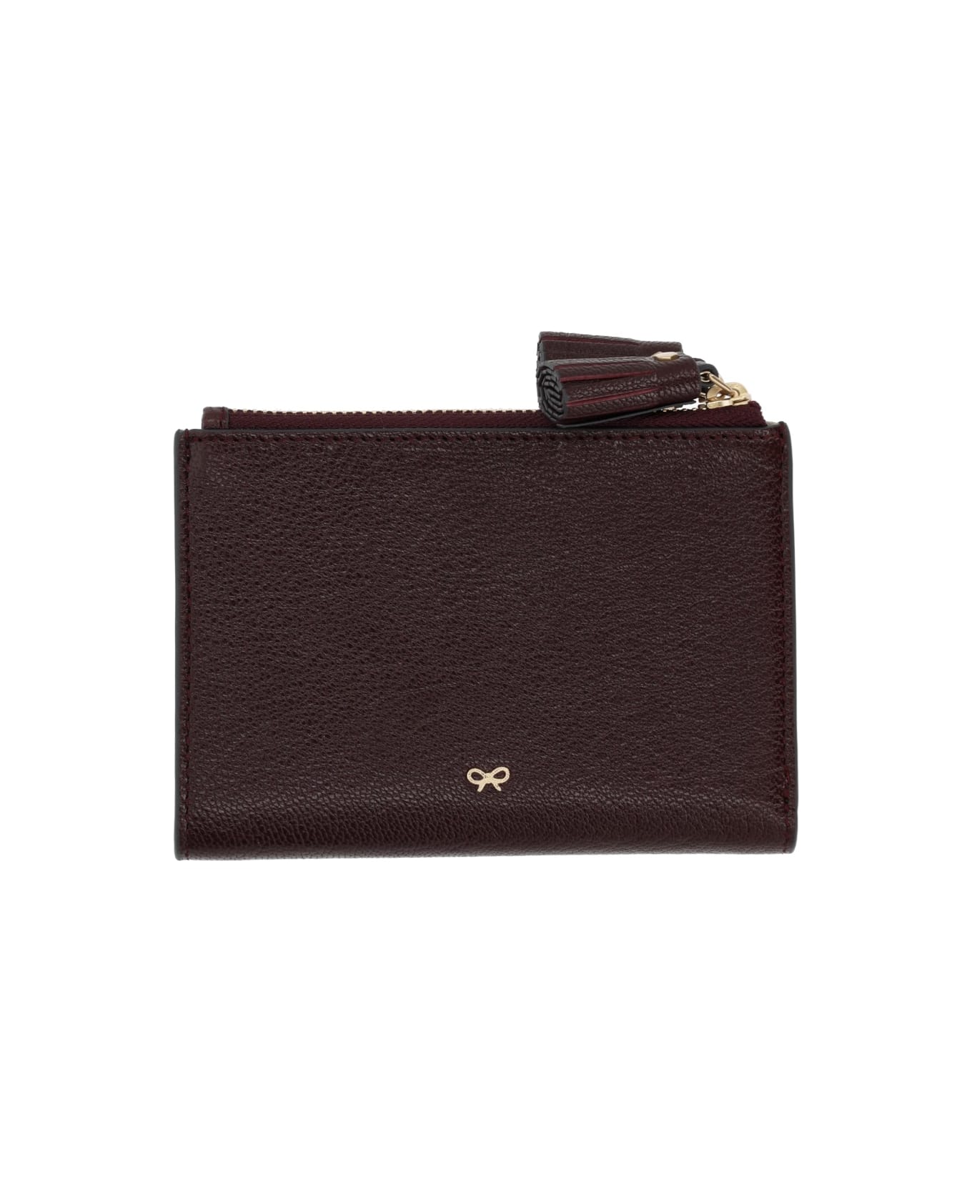 Anya Hindmarch Leather Wallet - BROWN