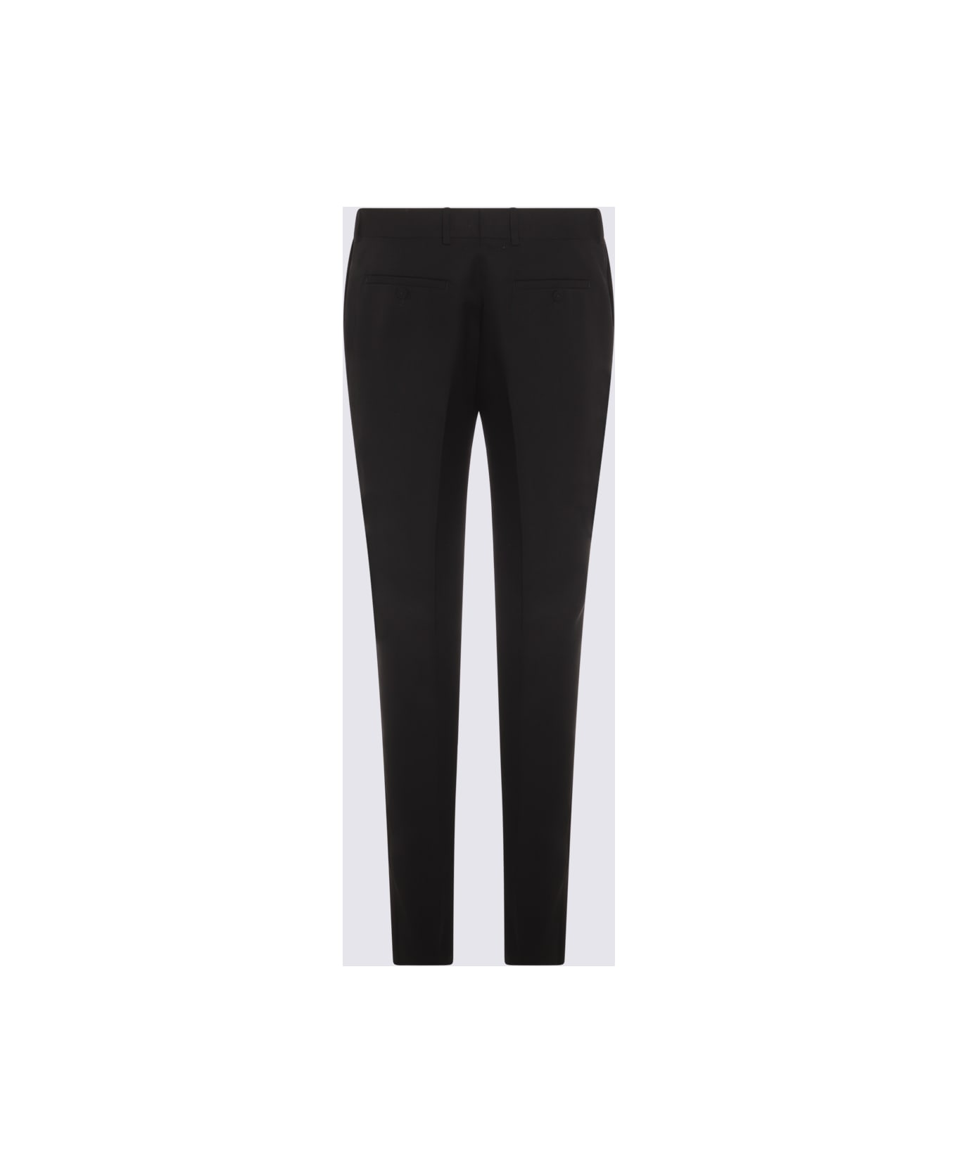 Black Wool Pants