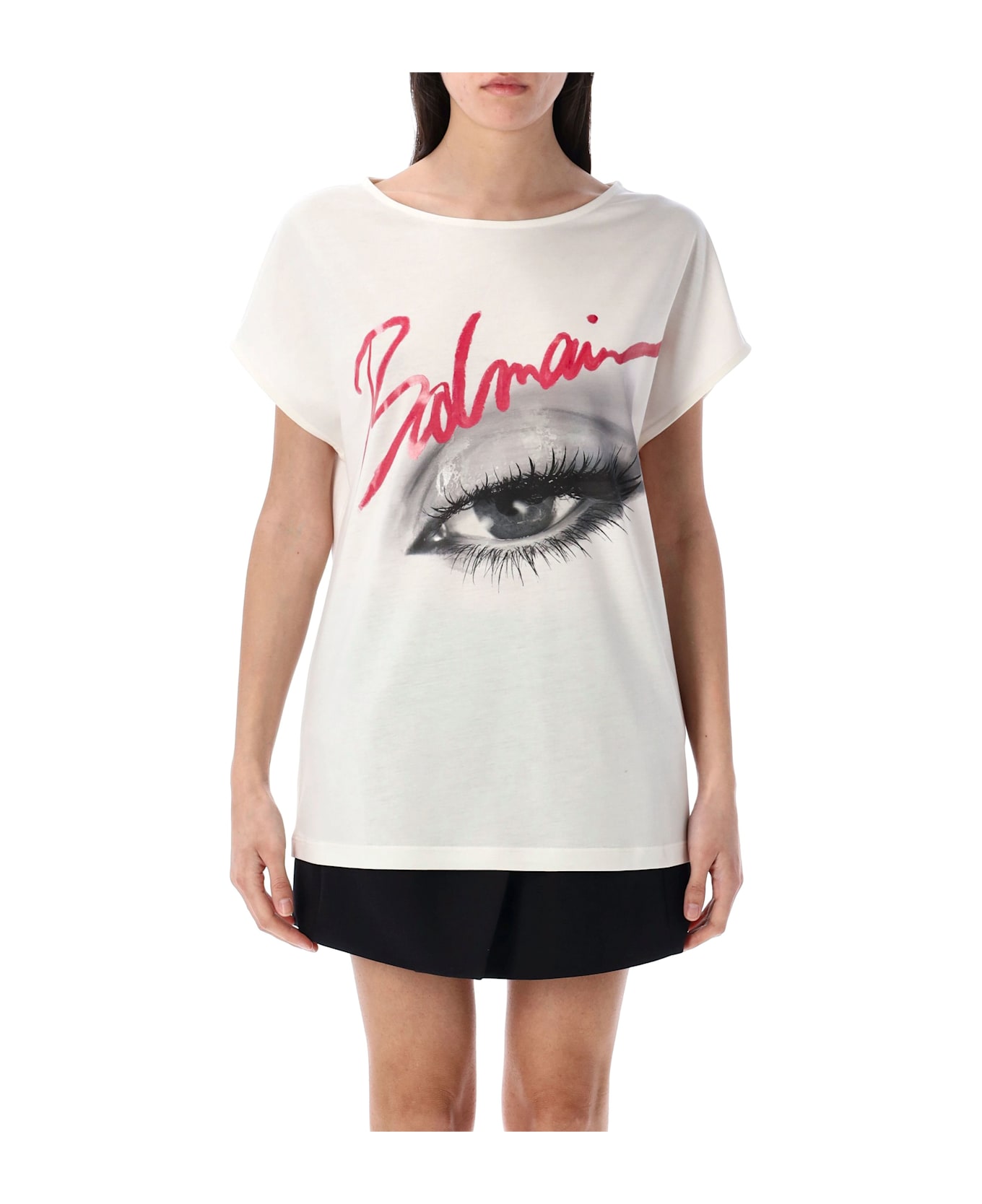 Balmain Eye T-shirt - WHITE