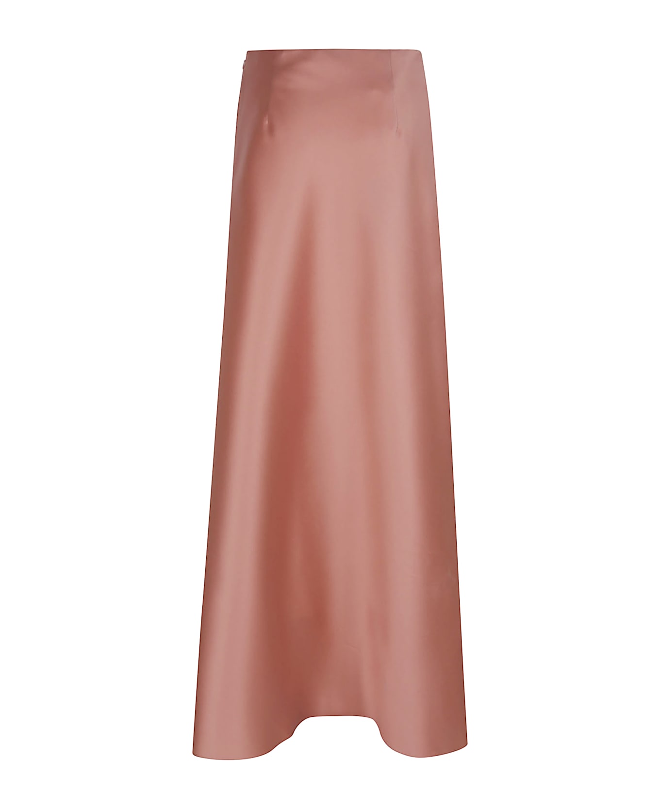 Alberta Ferretti Mikado Long Skirt - Rosa