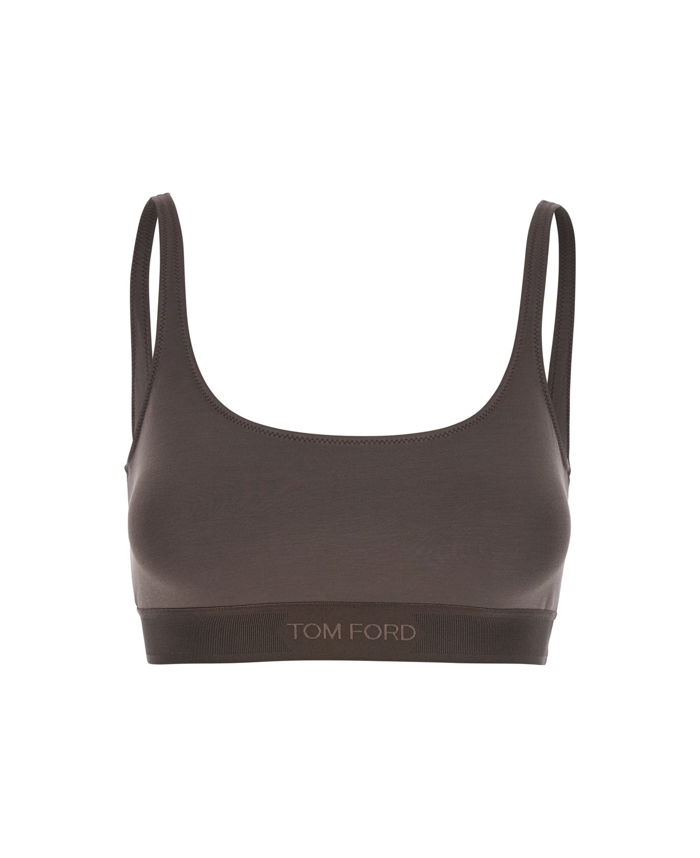 Tom Ford Modal Signature Bralette - Brown