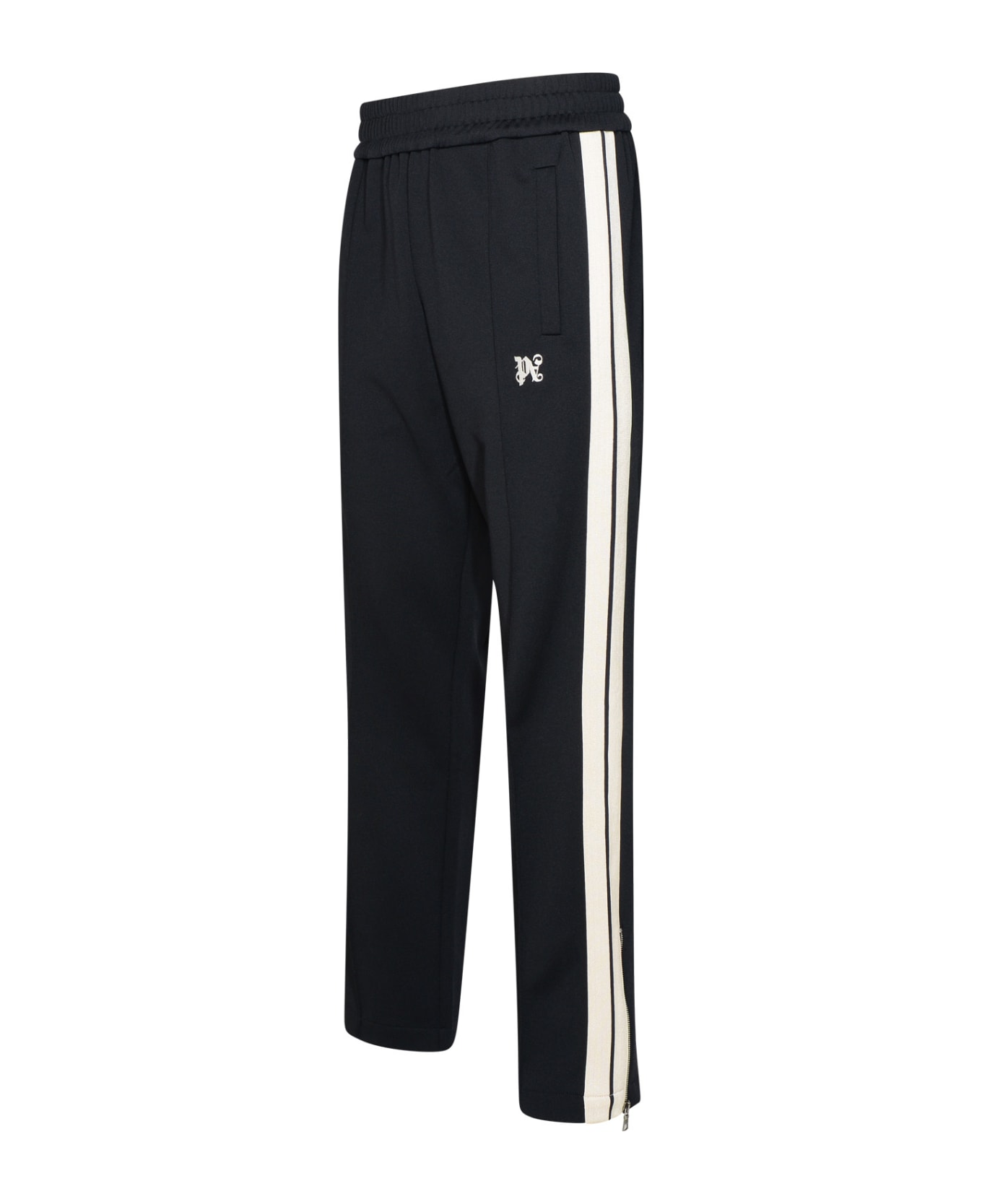 Palm Angels Track Pants In Technical Fabric - Black