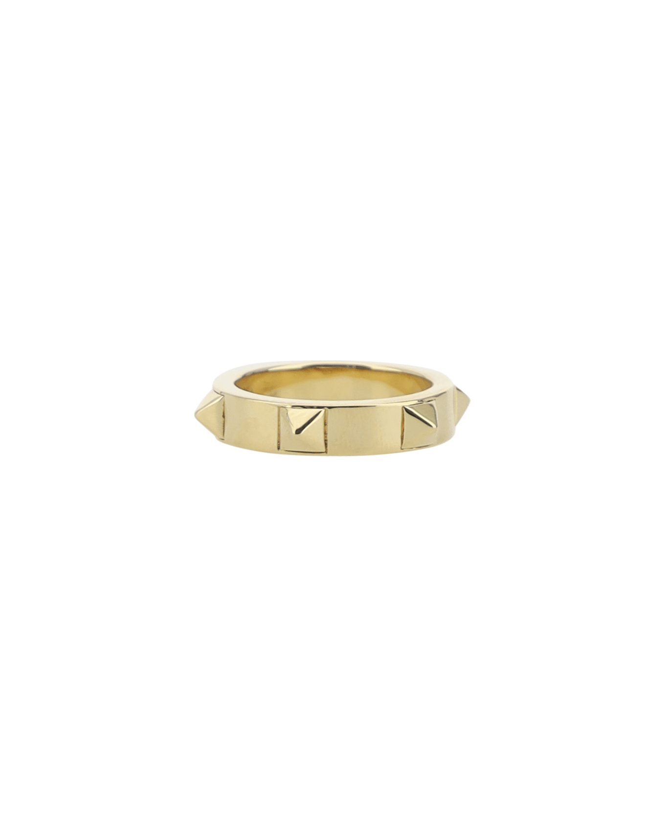 Valentino Garavani Rockstud Ring - Oro 18