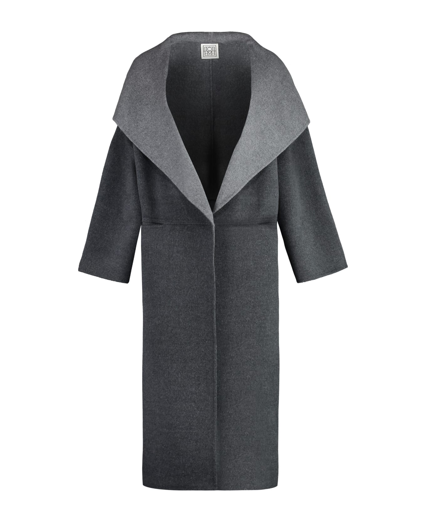 Totême Wool And Cashmere Coat - grey