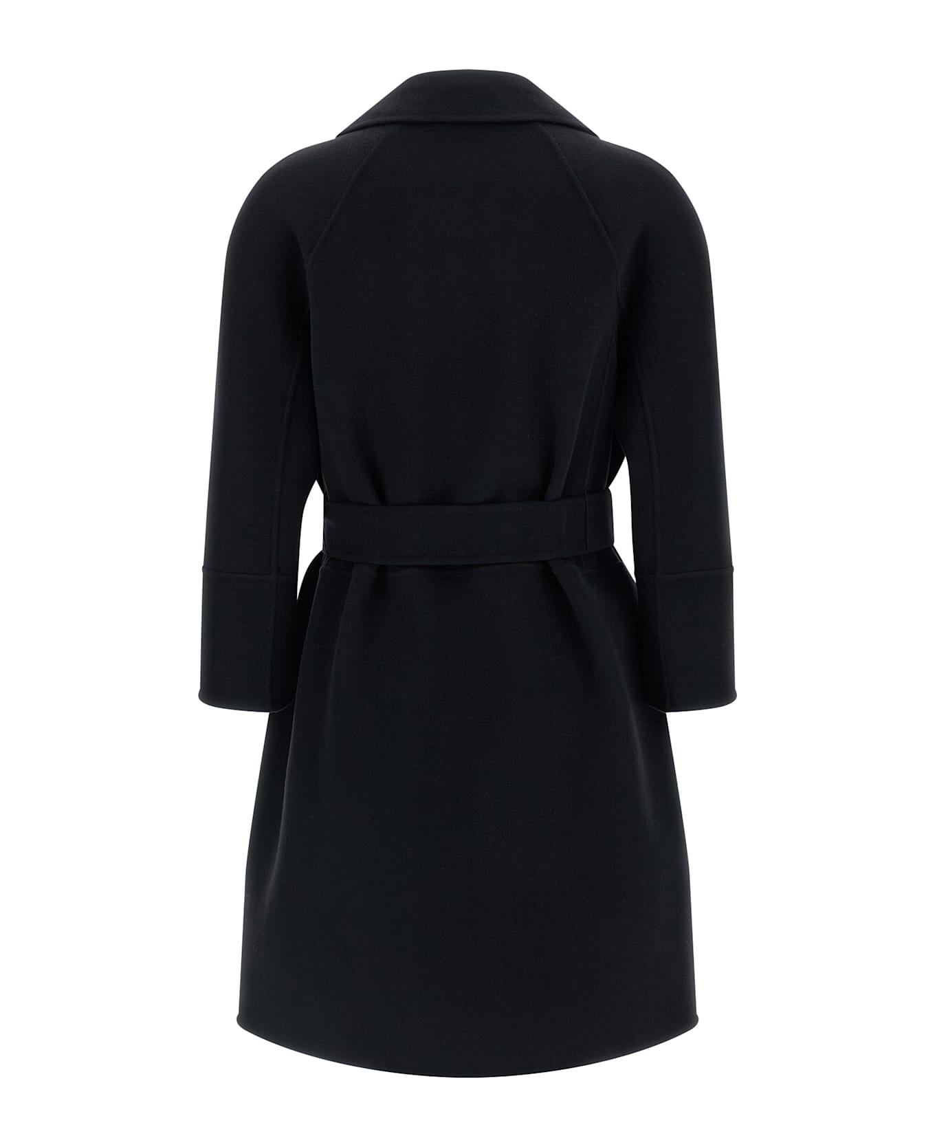 
S Max Mara 
arona
 Coat - Black  