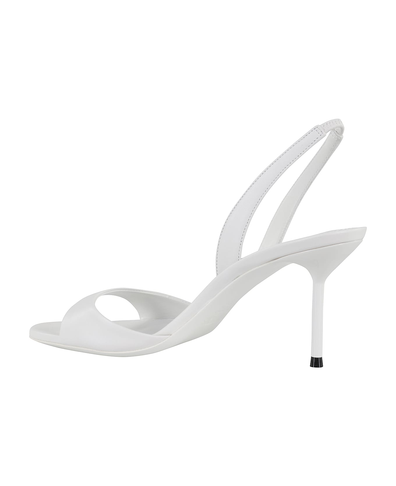 Paris Texas Lidia Slingback Sandal 70 - White