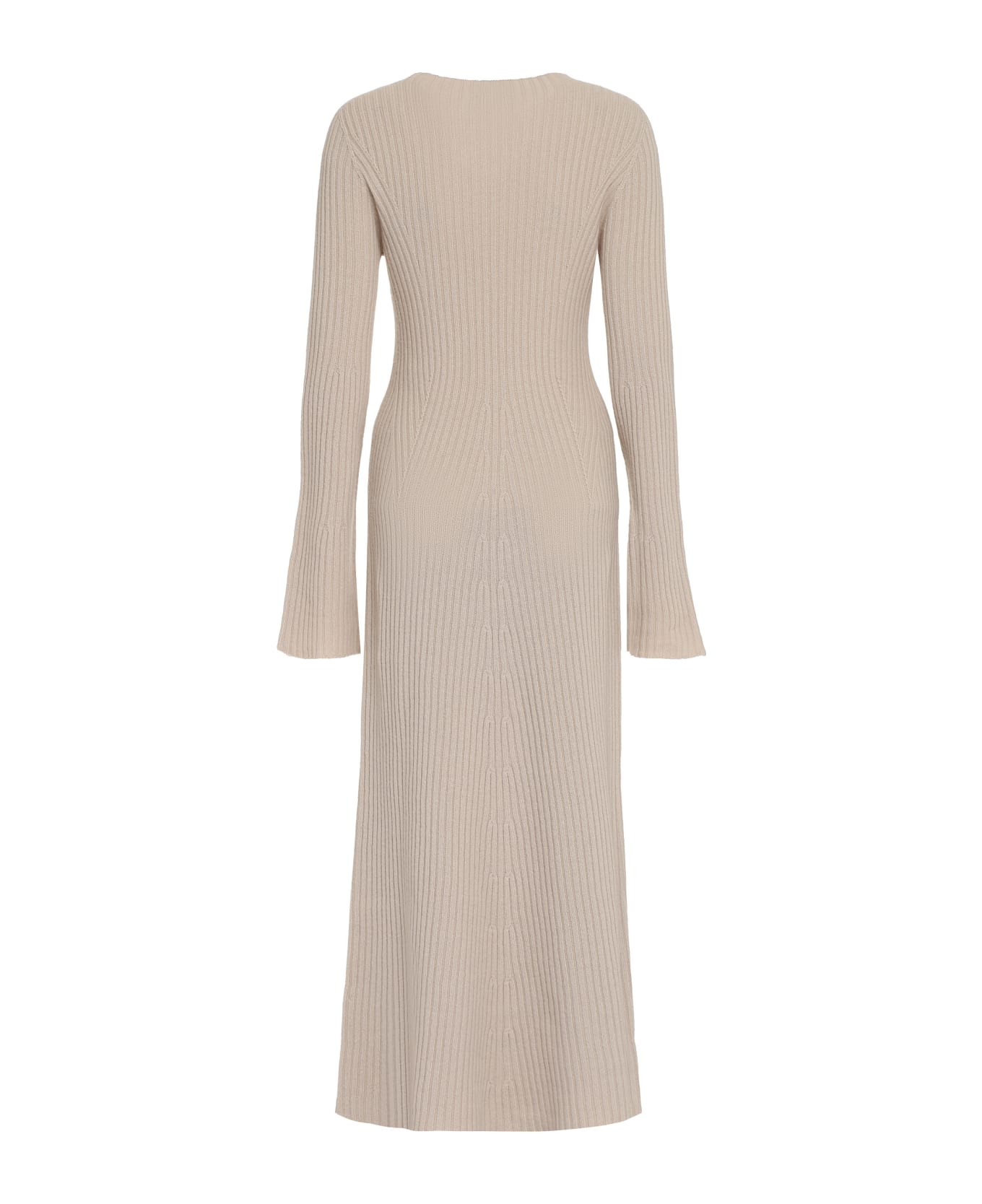 Roberto Collina Knitted Dress - Beige
