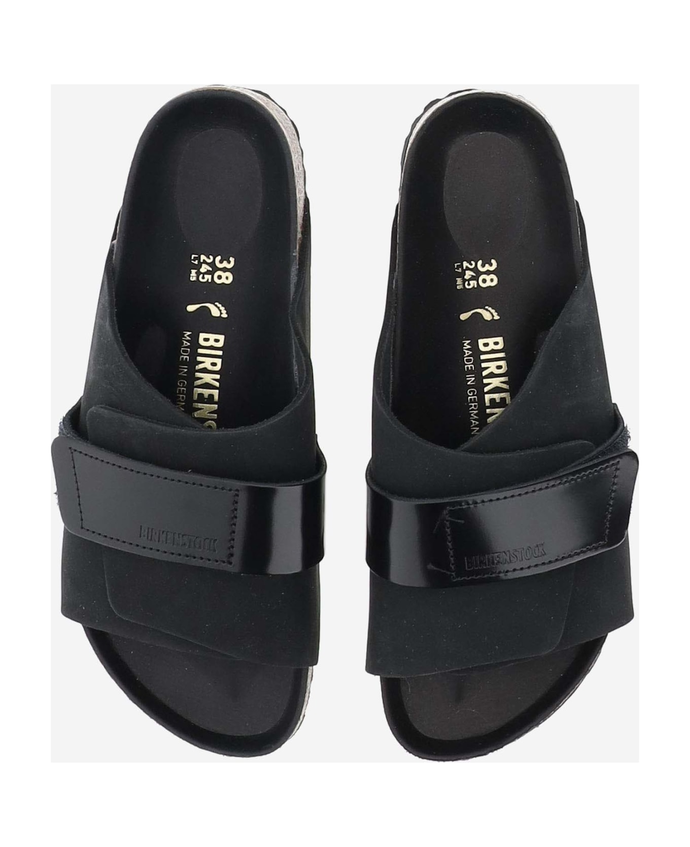 Birkenstock Kyoto Sandals - Black サンダル