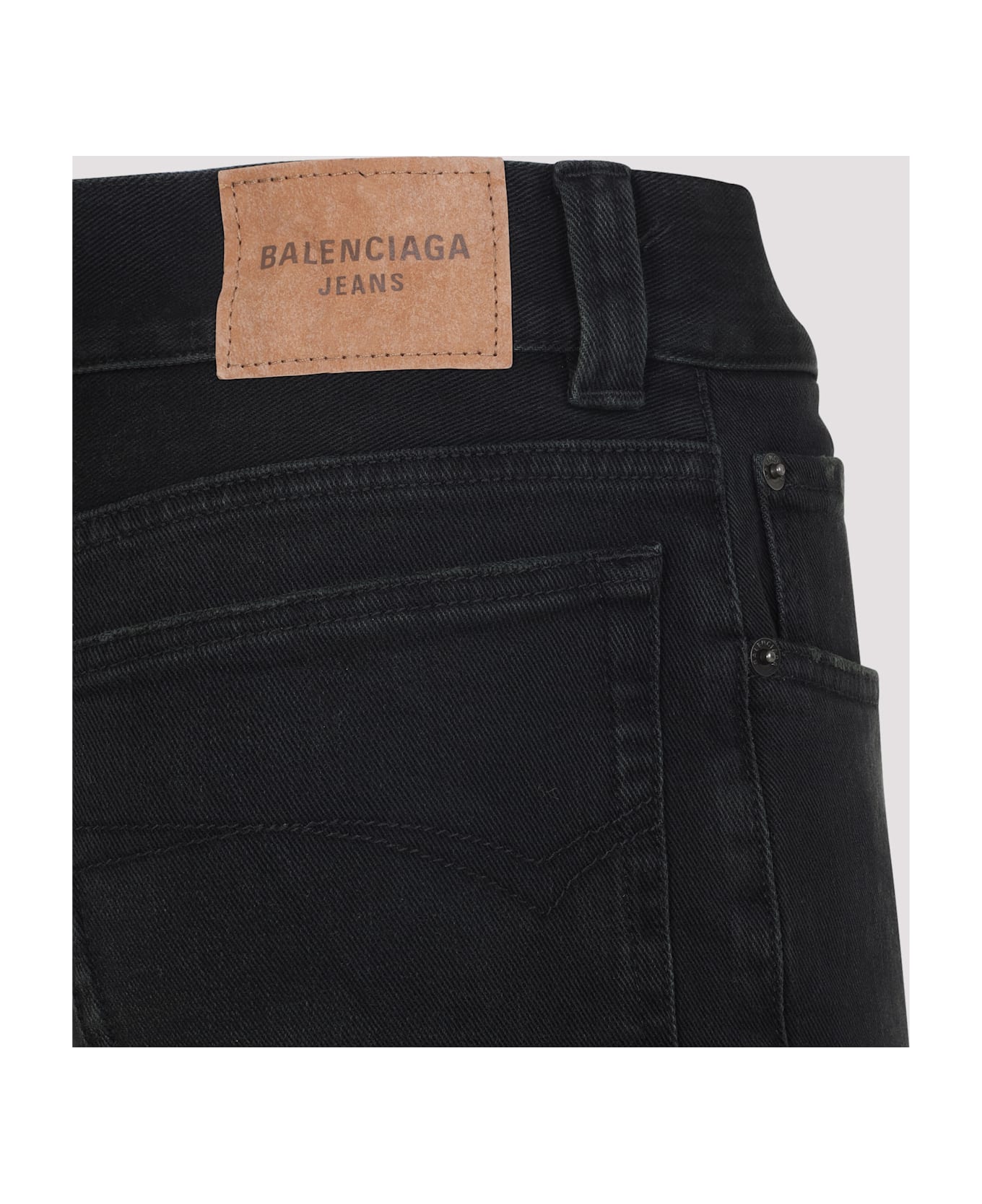 Balenciaga Slim Fit Bootcut Pant - Black Green Red