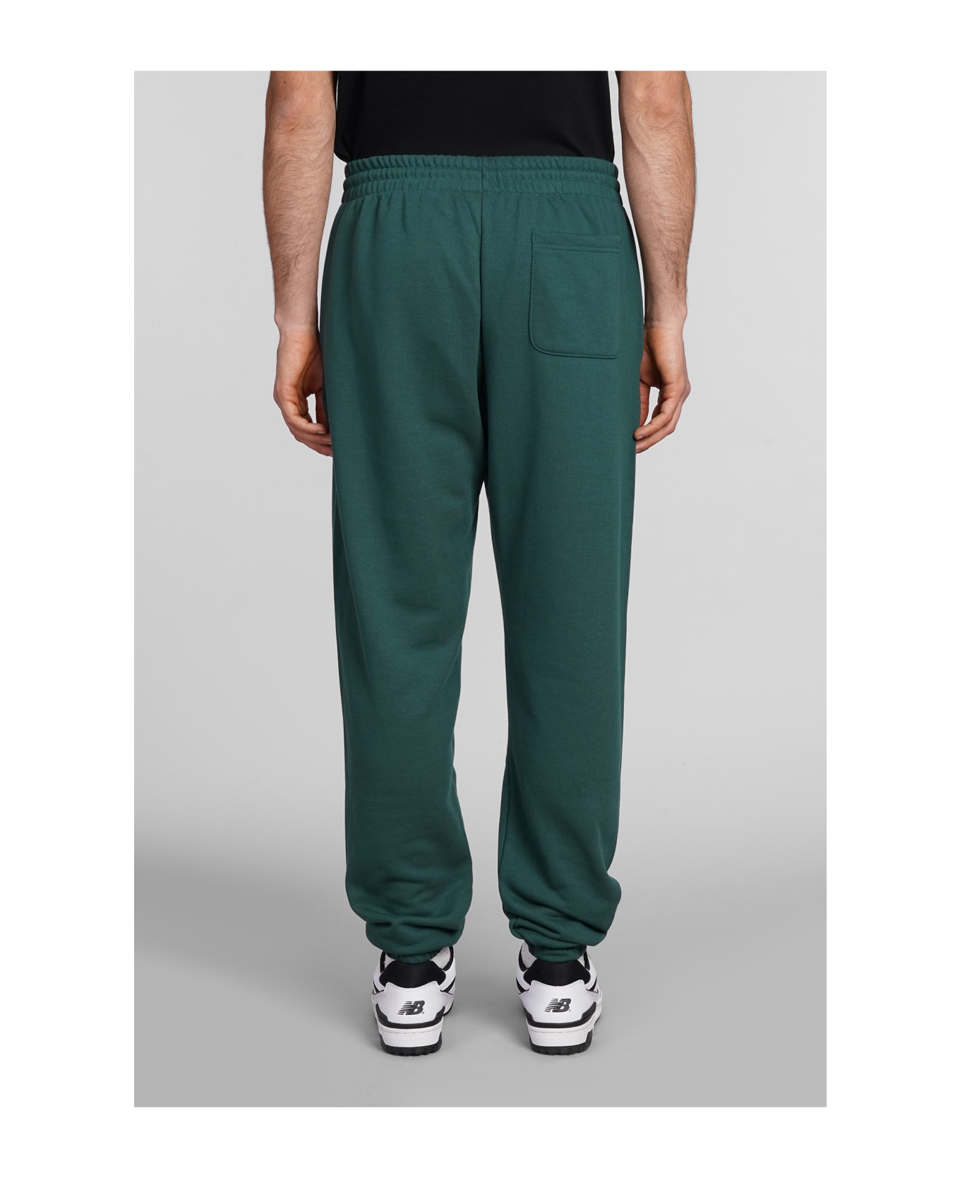 New Balance Pants In Green Cotton - green