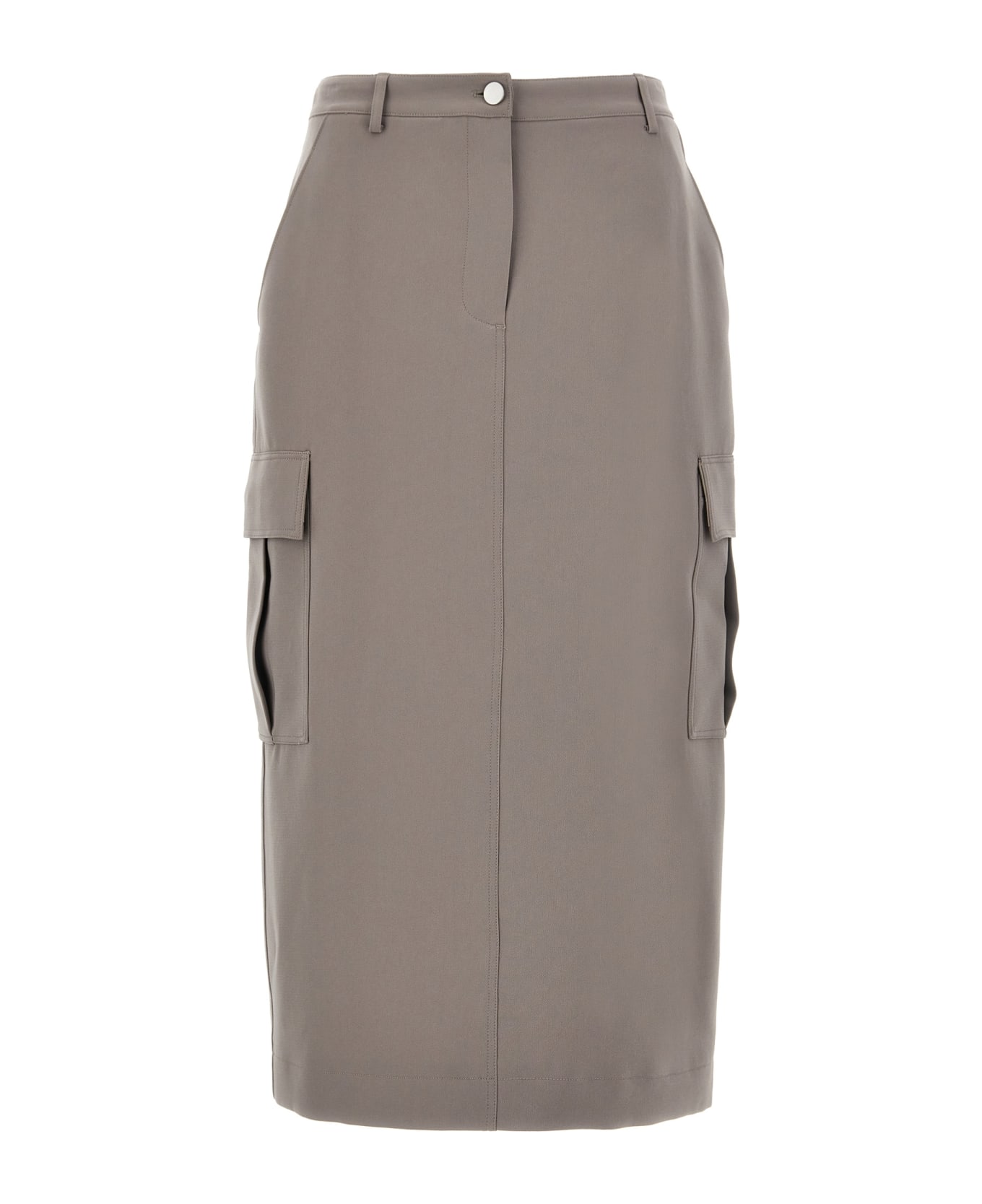 Theory 'relaxed Cargo' Skirt - Gray