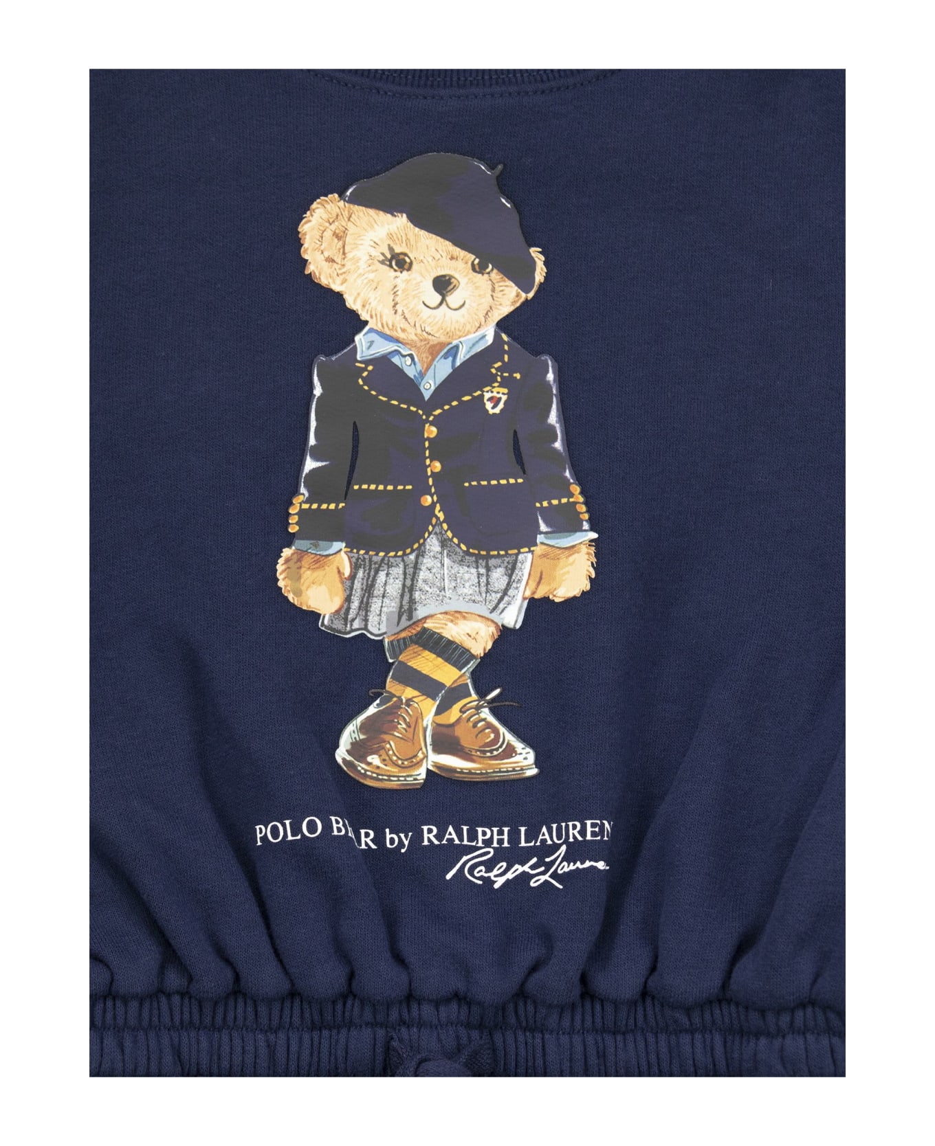 Polo Ralph Lauren Polo Bear Plush Dress - Navy Blue ワンピース＆ドレス