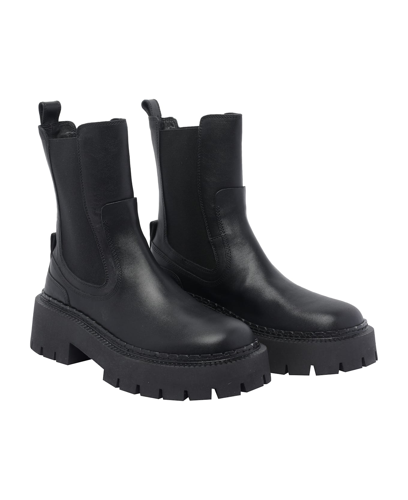 Vic Matié Etna Ankle Boots - Black