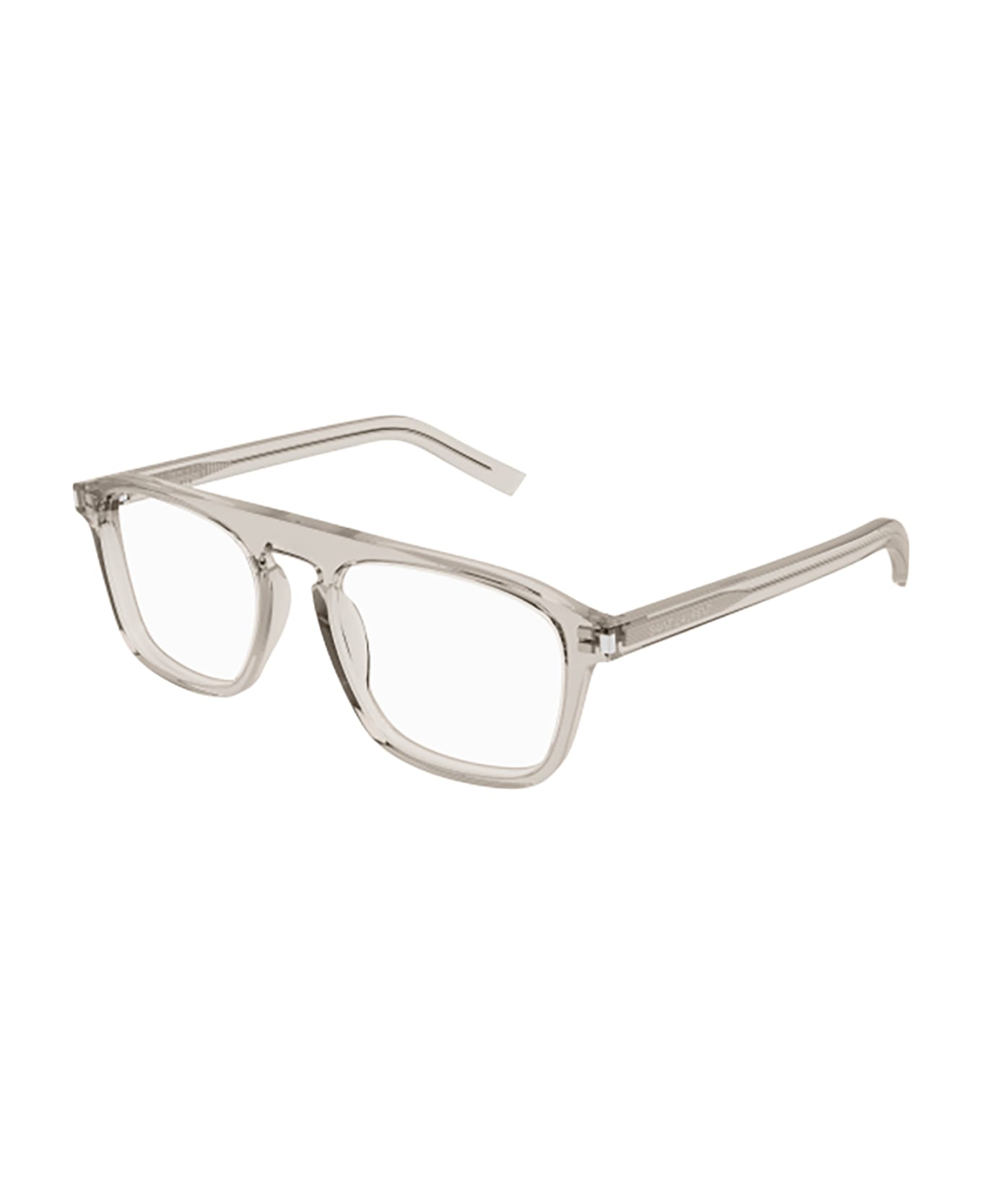 Saint Laurent Eyewear SL 157 Eyewear - Beige Beige Transpare