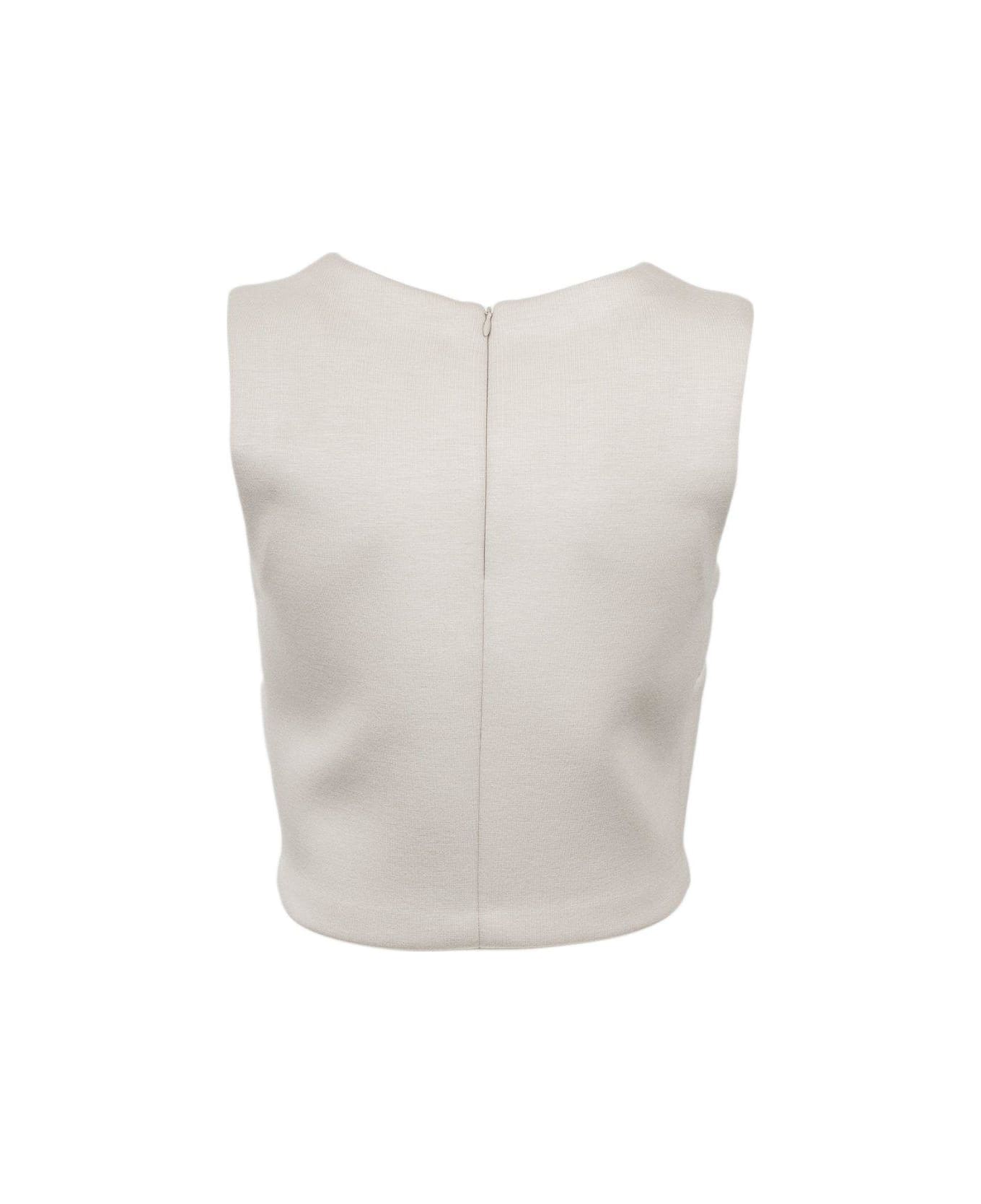 Max Mara Dazzy Sleeveless Tank Top - POWDER タンクトップ