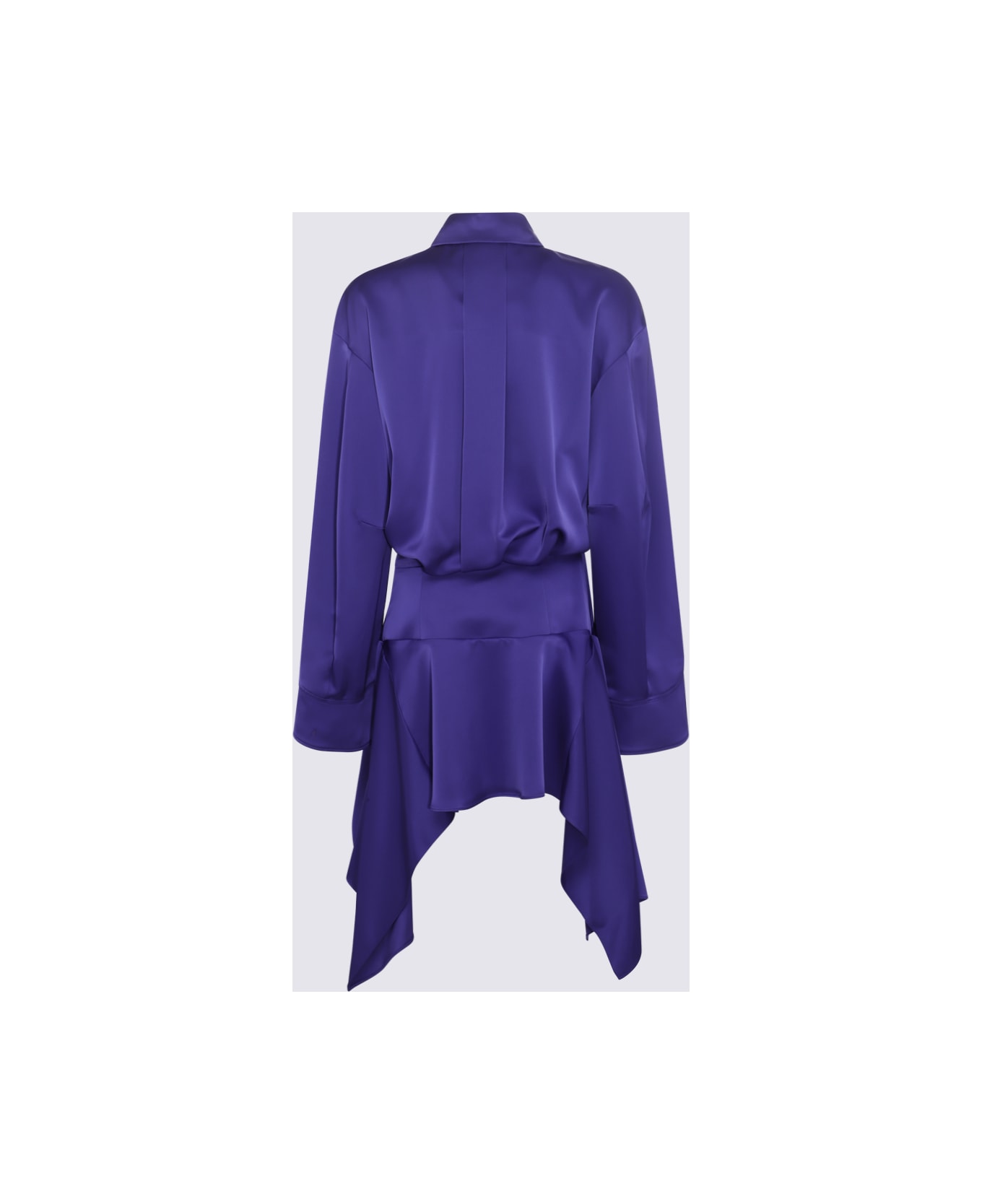 The Attico Violet Asymmetric Hem Skirt Dress - VIOLET ワンピース＆ドレス