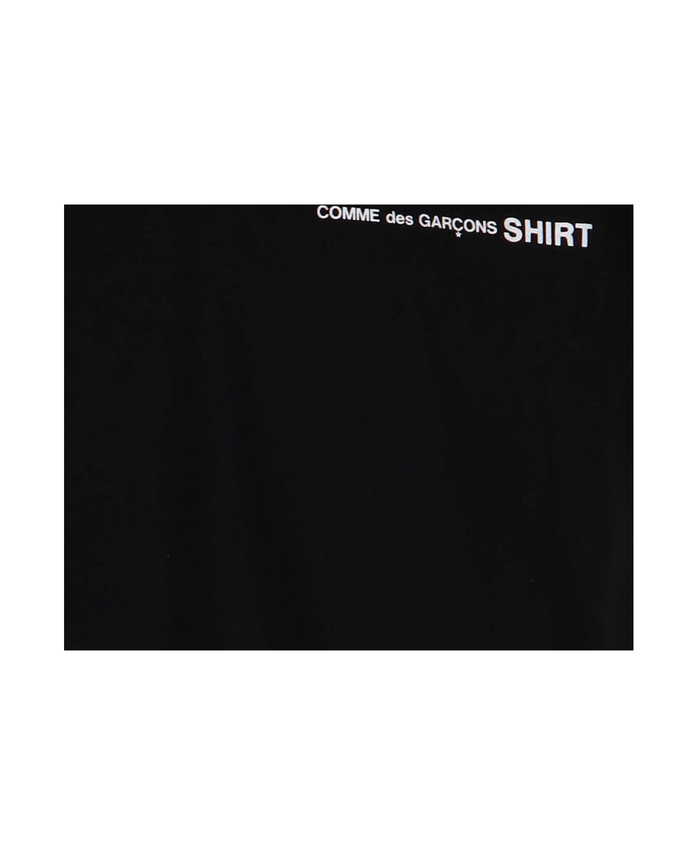 Comme des Garçons Logo T-shirt - Black   シャツ