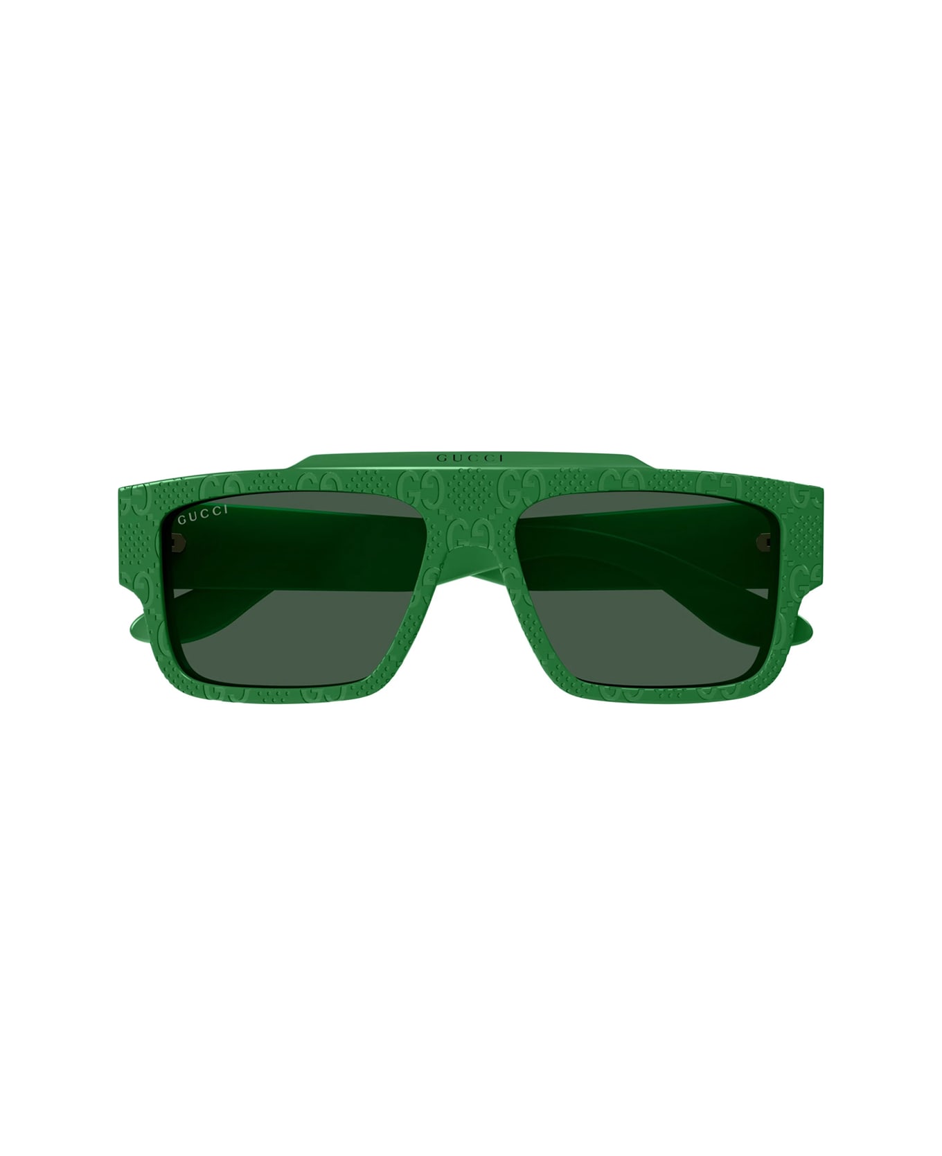 Gucci Eyewear Gg1460s Linea Lettering 007 Sunglasses - Verde