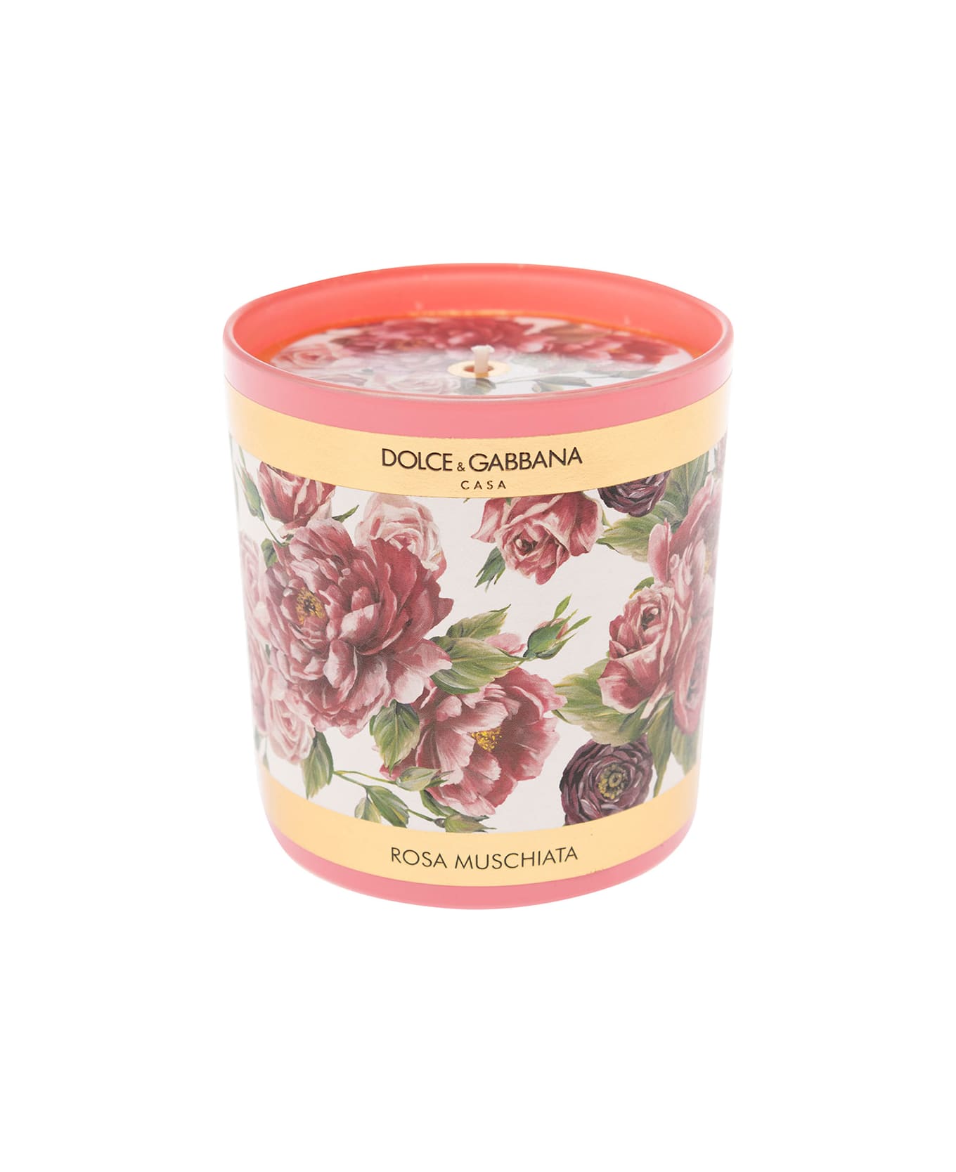 Dolce & Gabbana Musk Rose Scented Candle - Pink
