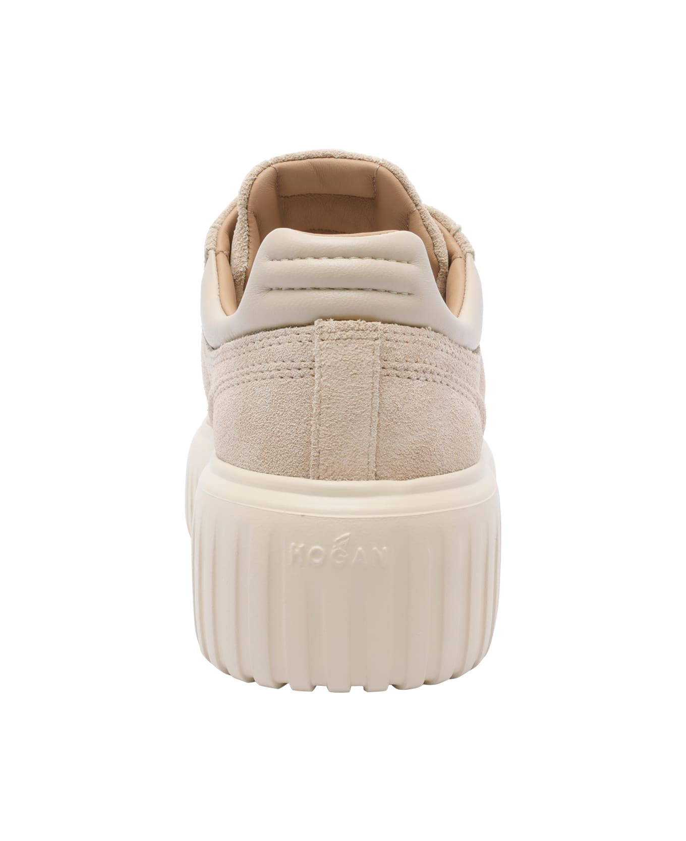 Hogan H-stripes Sneakers - BEIGE