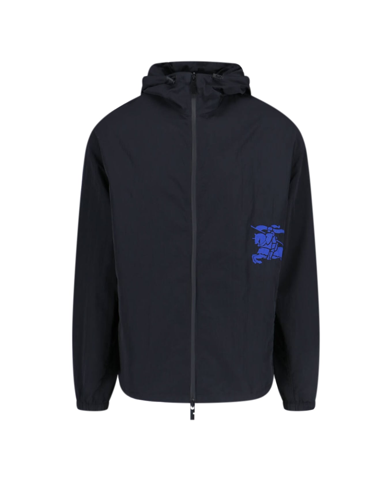 Burberry Ekd Hooded Jacket - BLACK
