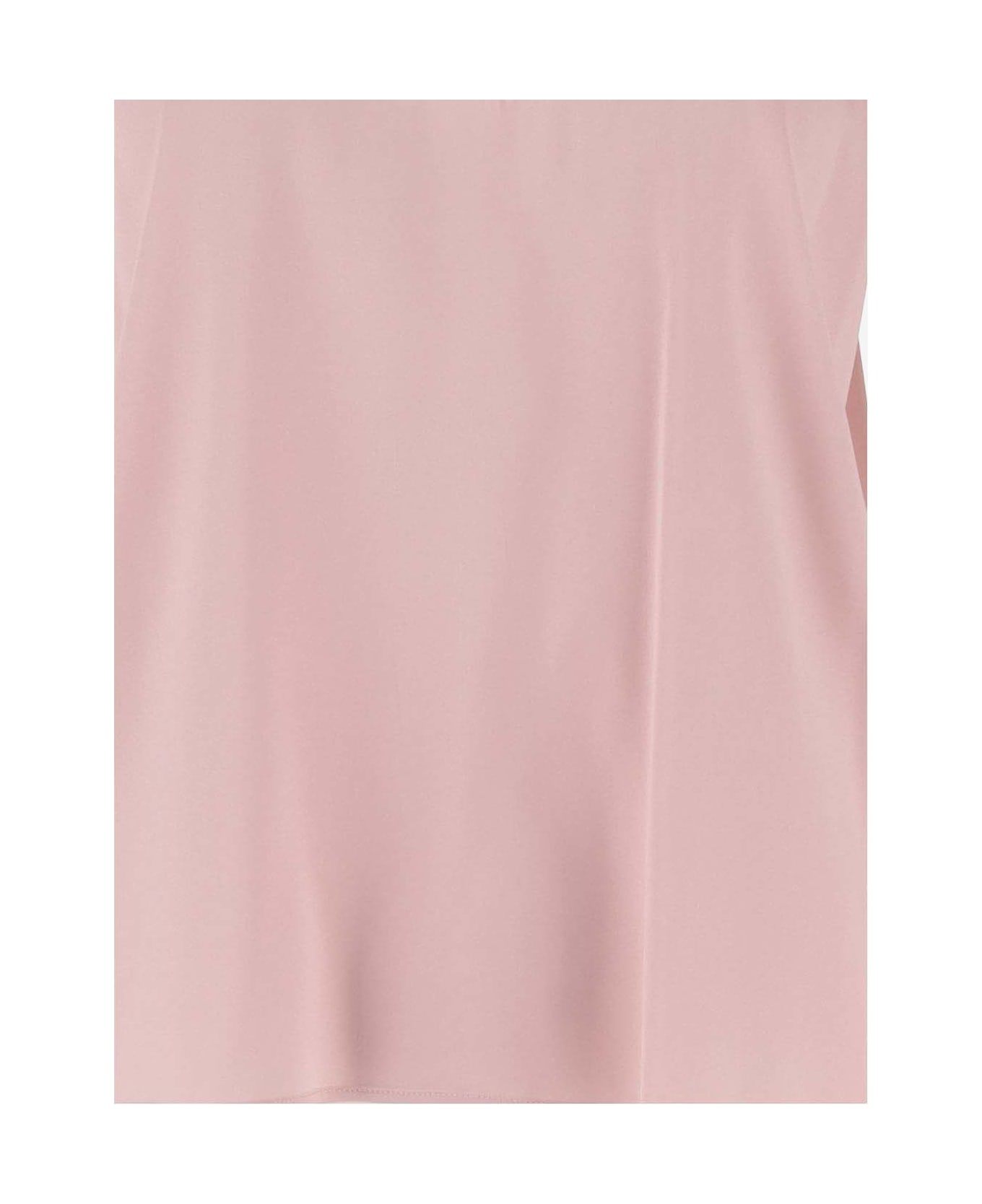 Pinko Stretch Silk Tank Top - Pink