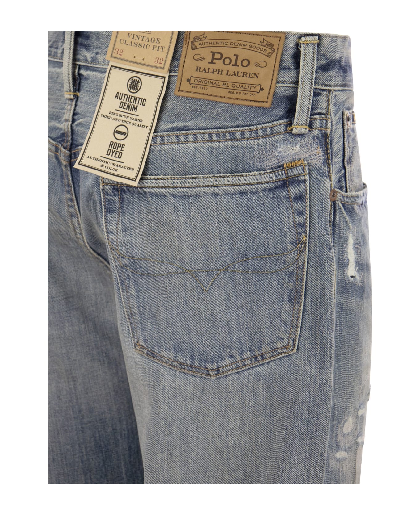 Polo Ralph Lauren Classic-fit Vintage Jeans - Denim