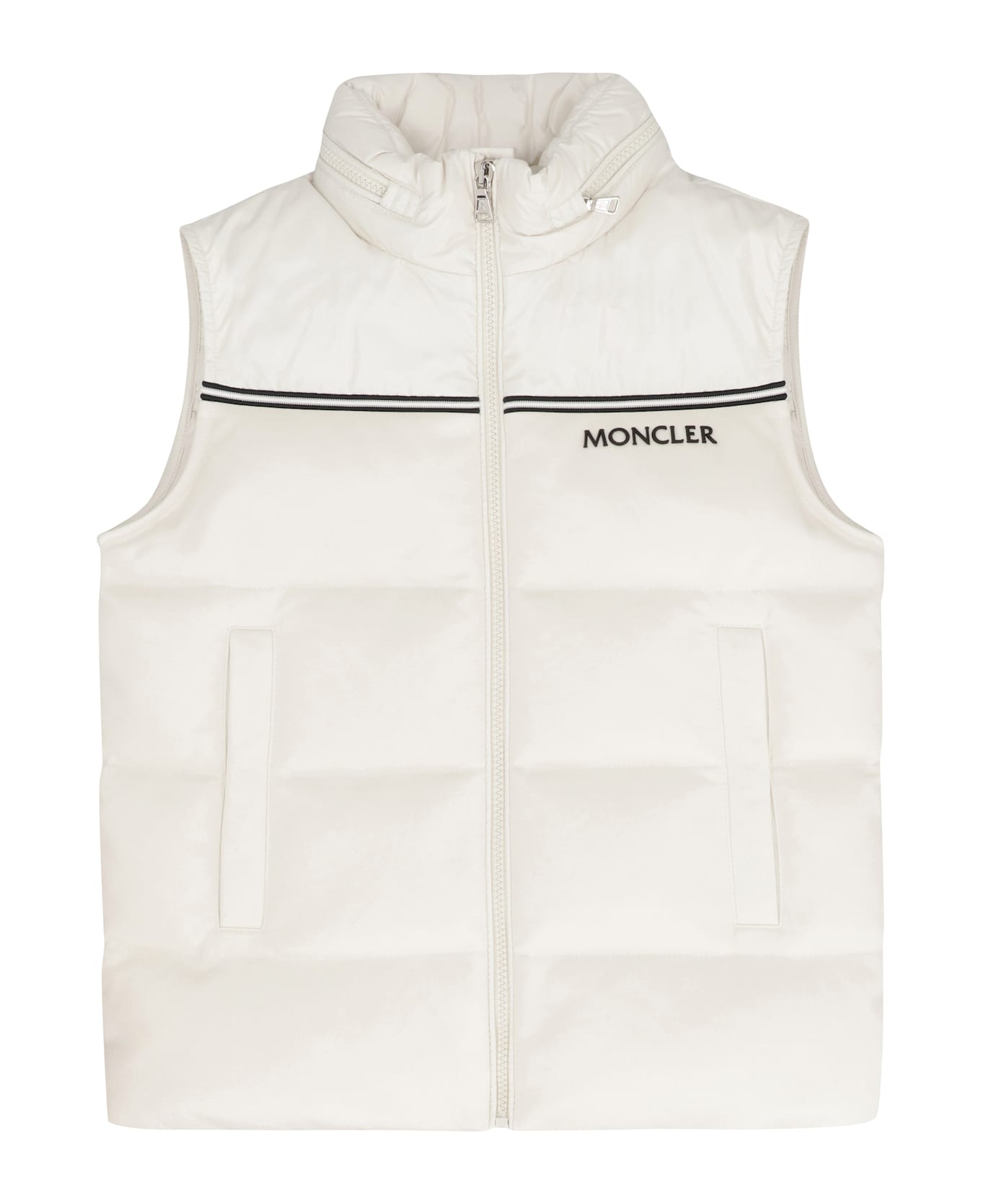Moncler Peter Bodywarmer Jacket - White