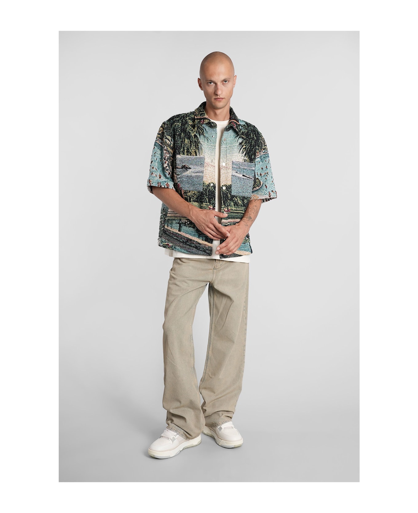 AMIRI Shirt In Multicolor Cotton - multicolor