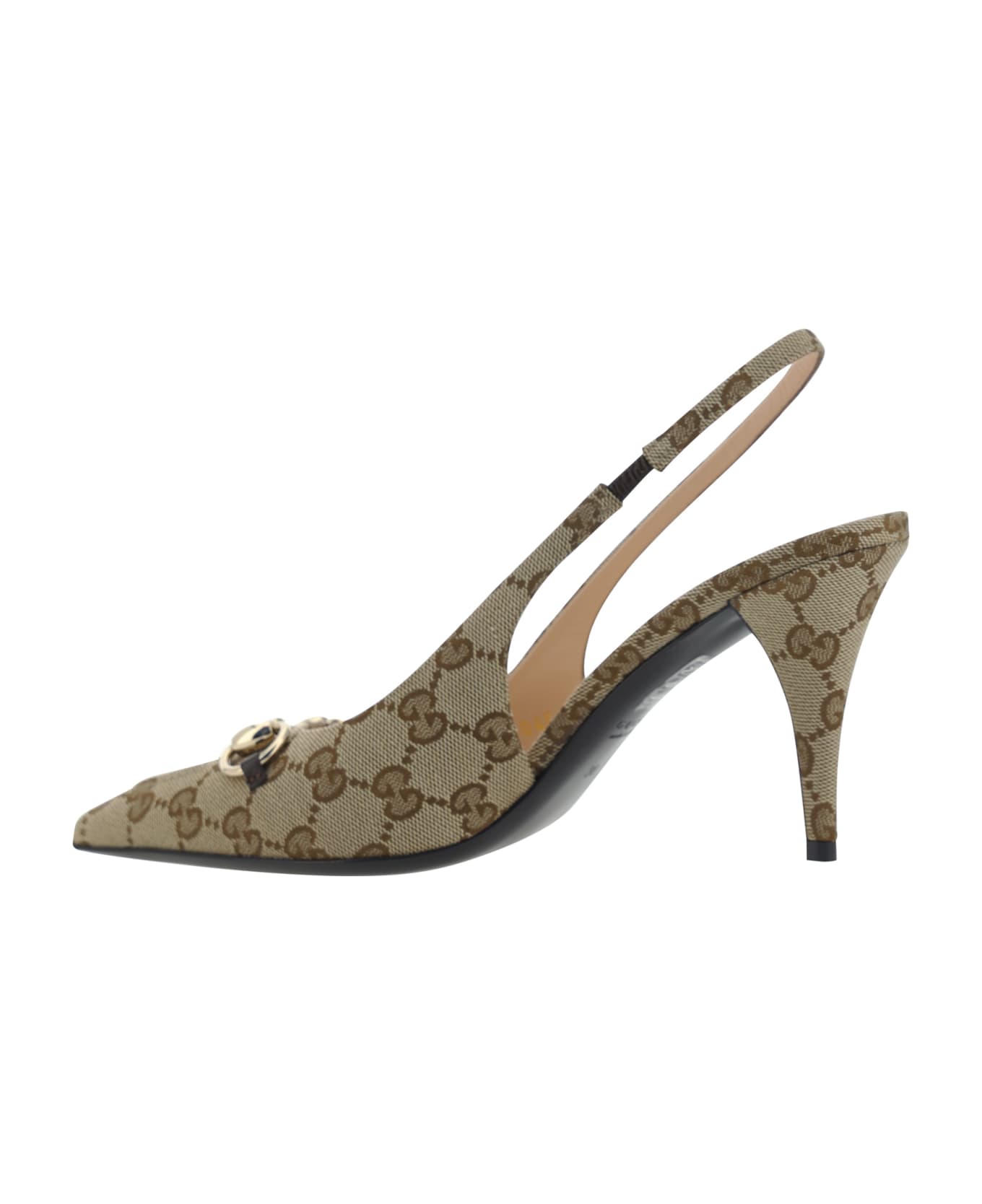 Gucci Pumps - Beige Ebony/cocoa