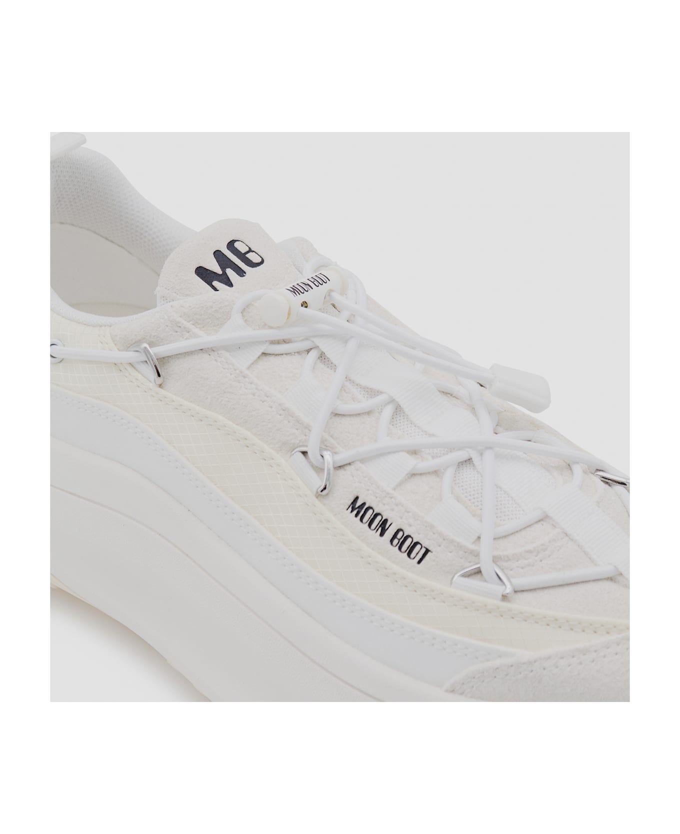 Moon Boot White Moon247 Xlace Sneakers - White