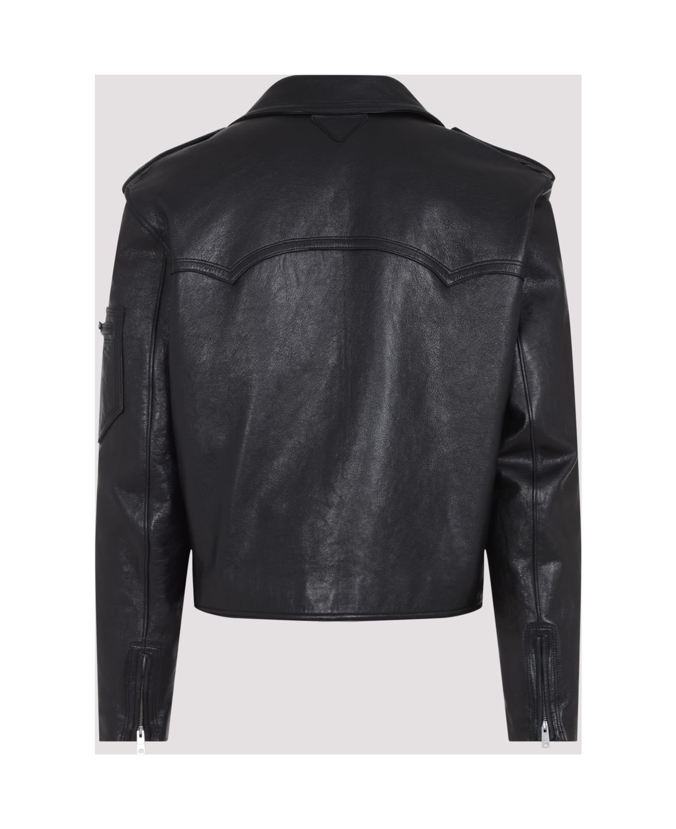 Prada Biker Jacket - Nero