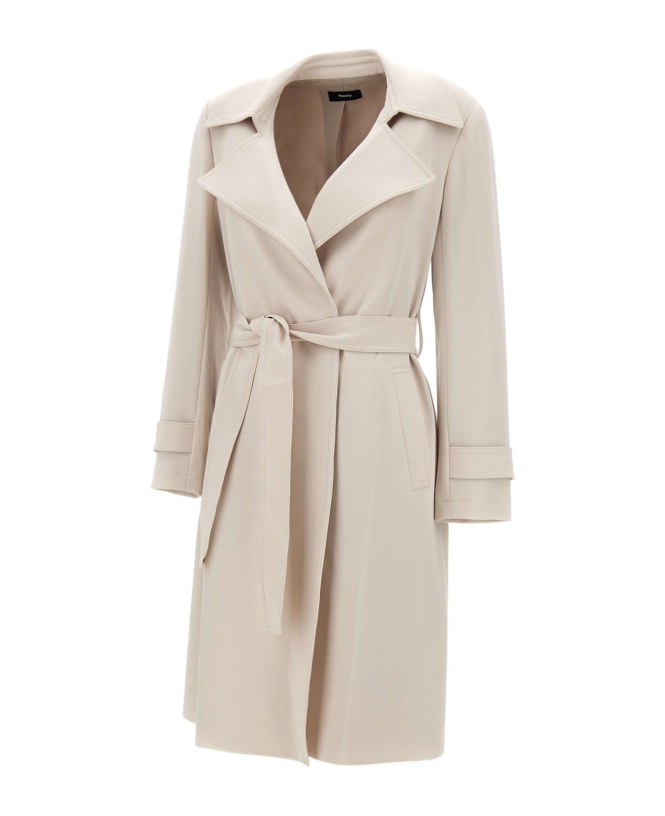 Theory "oaklane" Trench - BEIGE