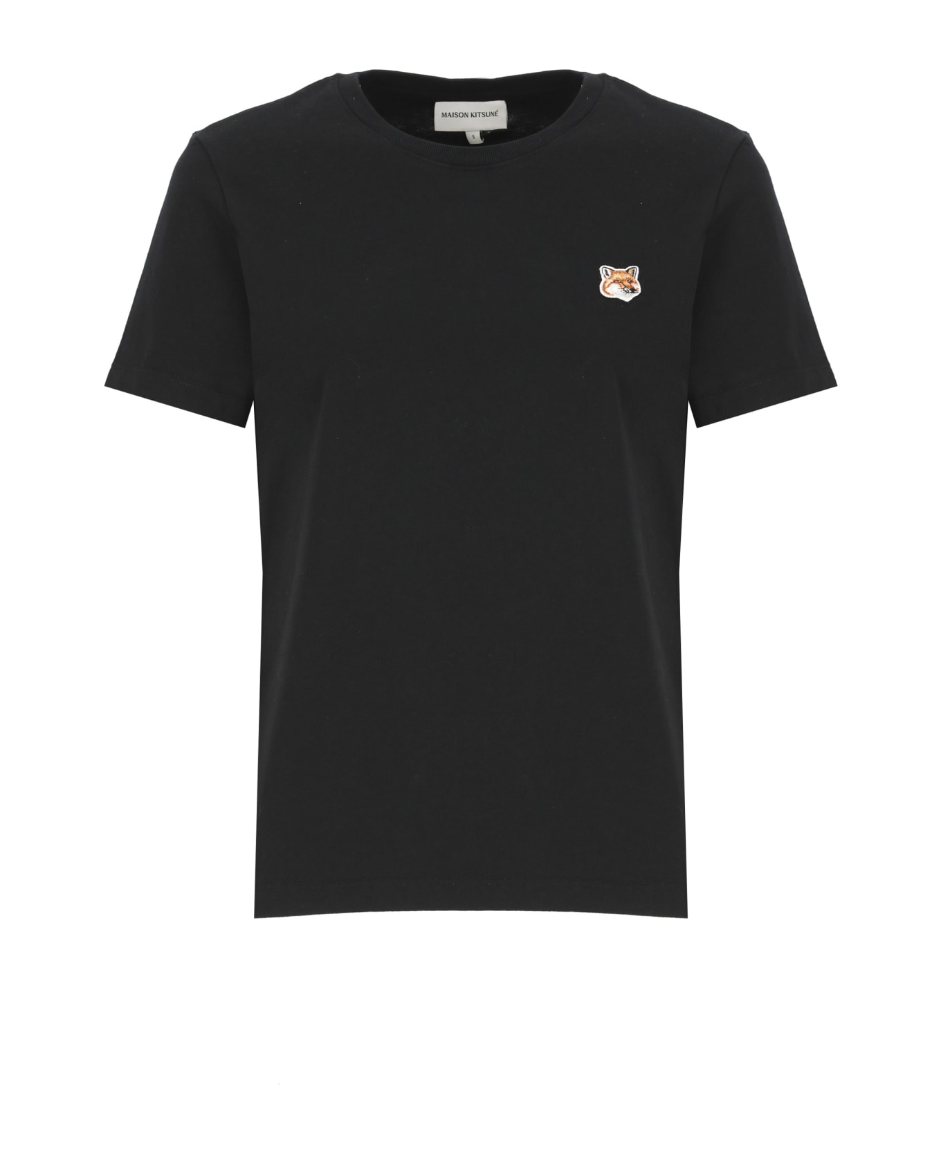 Maison Kitsuné T-shirt With Logo - Black